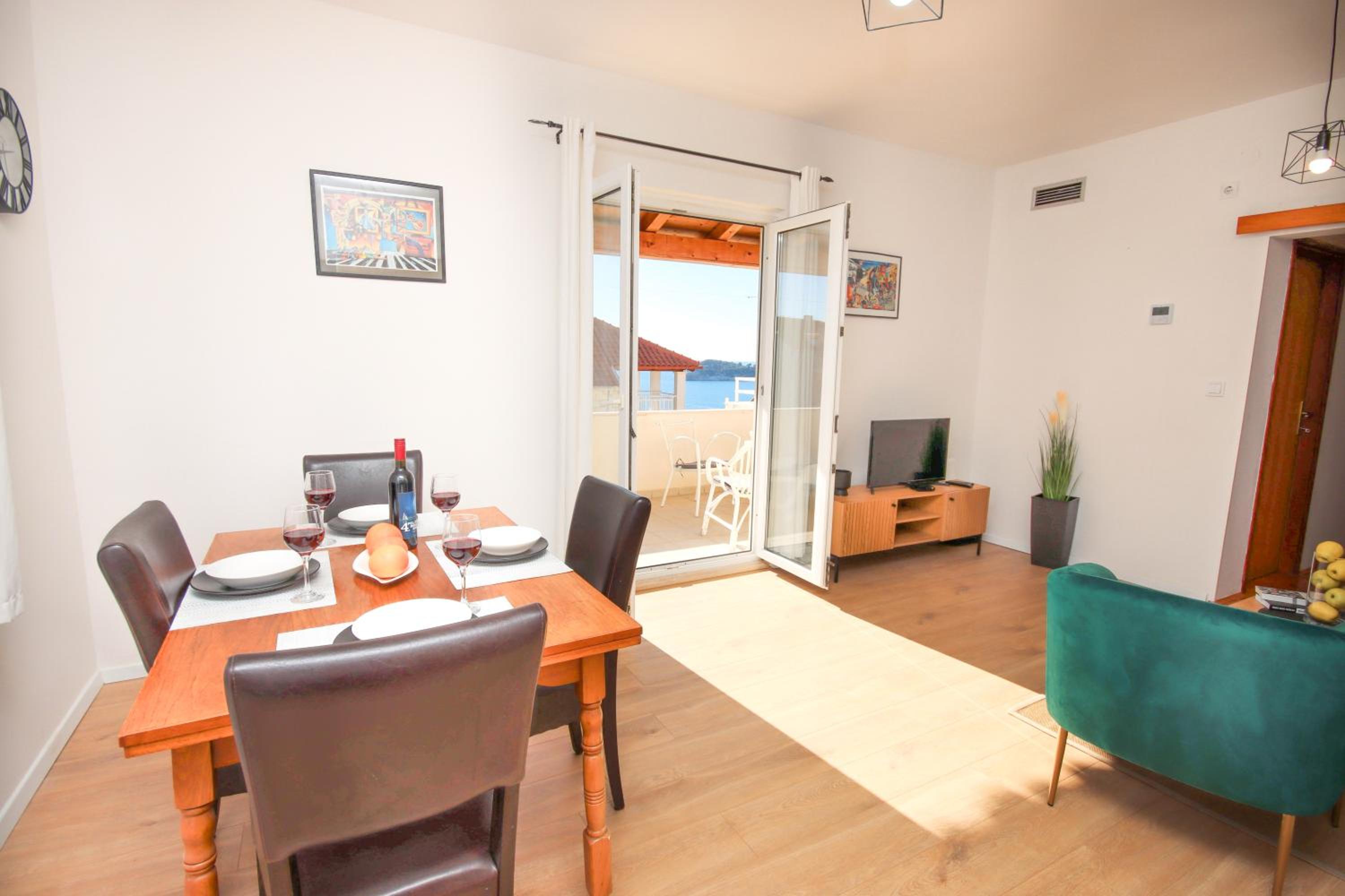 Two-Bedroom Apartment with Sea View