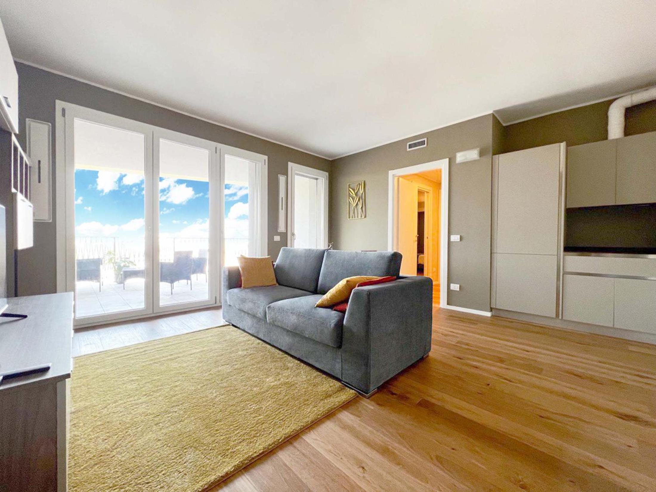 Two-Bedroom Apartment with Balcony and Terrace