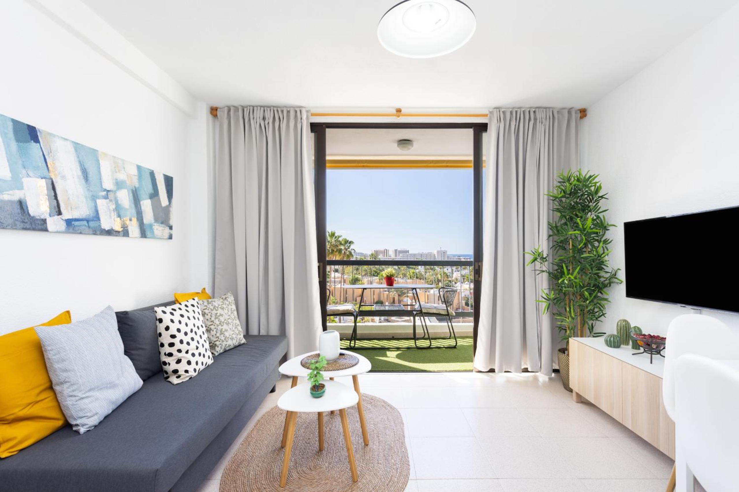 Apartamento con vista al mar