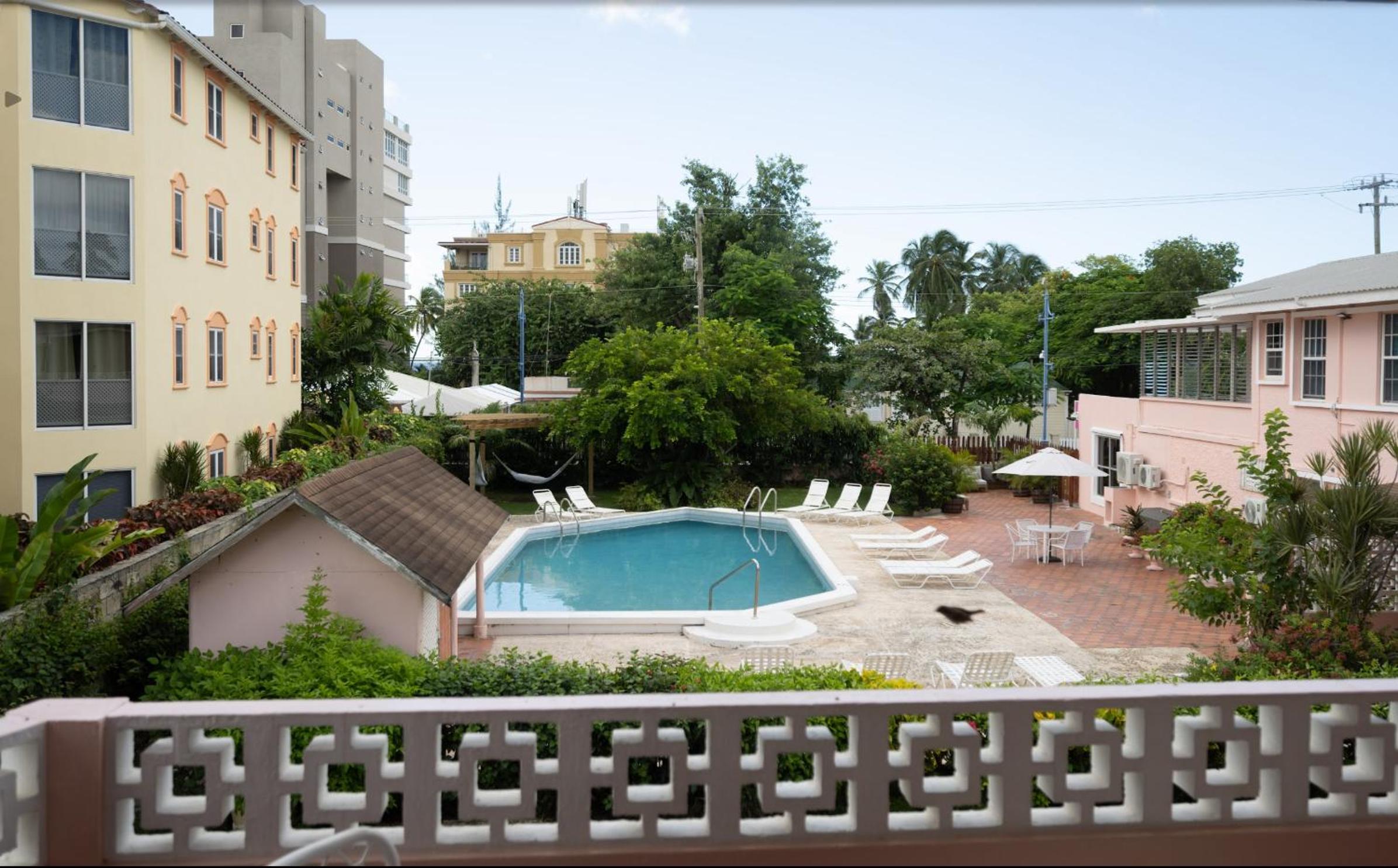 Studio with Pool View