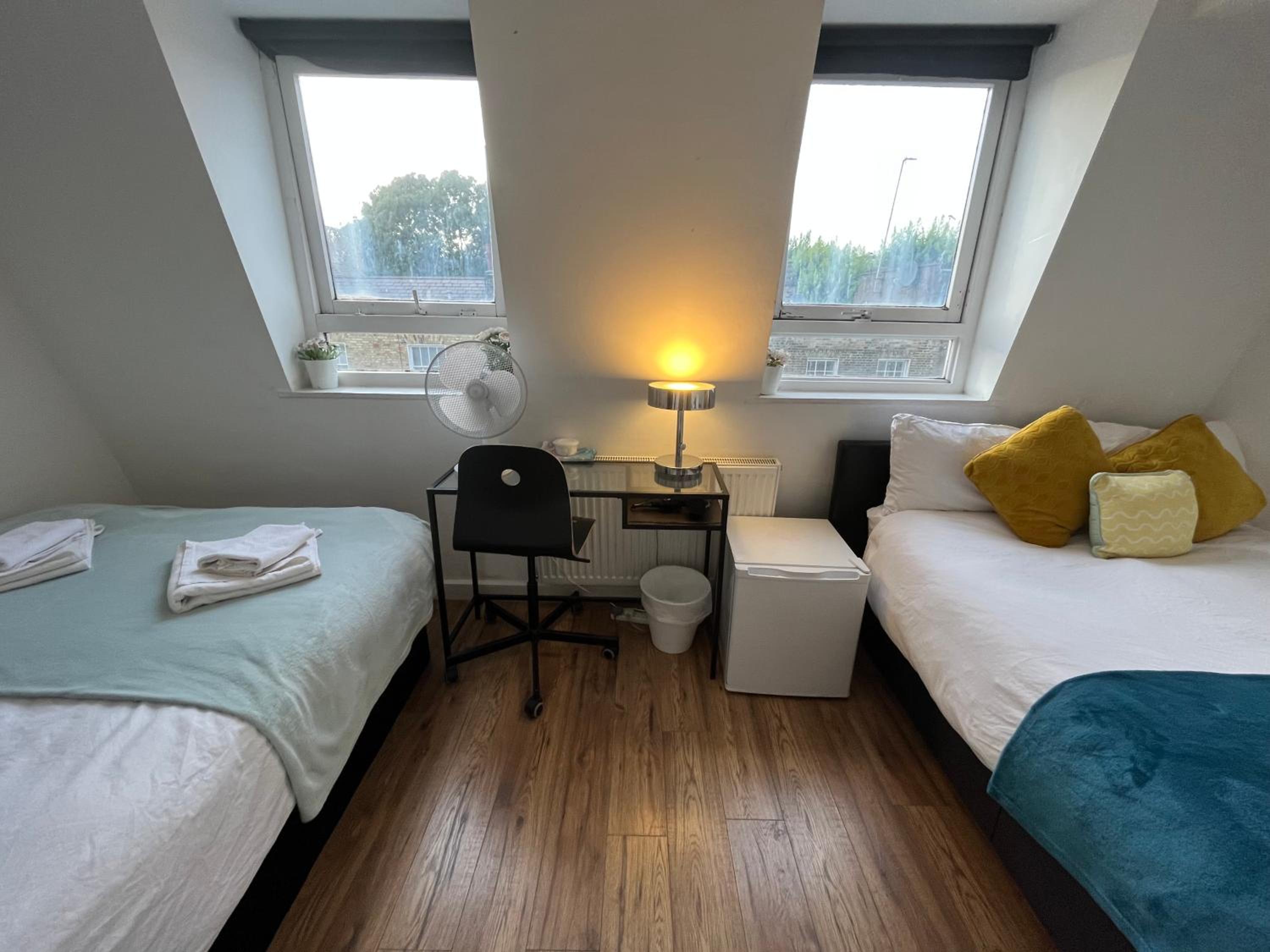 Economy Quadruple Room with Shared Bathroom