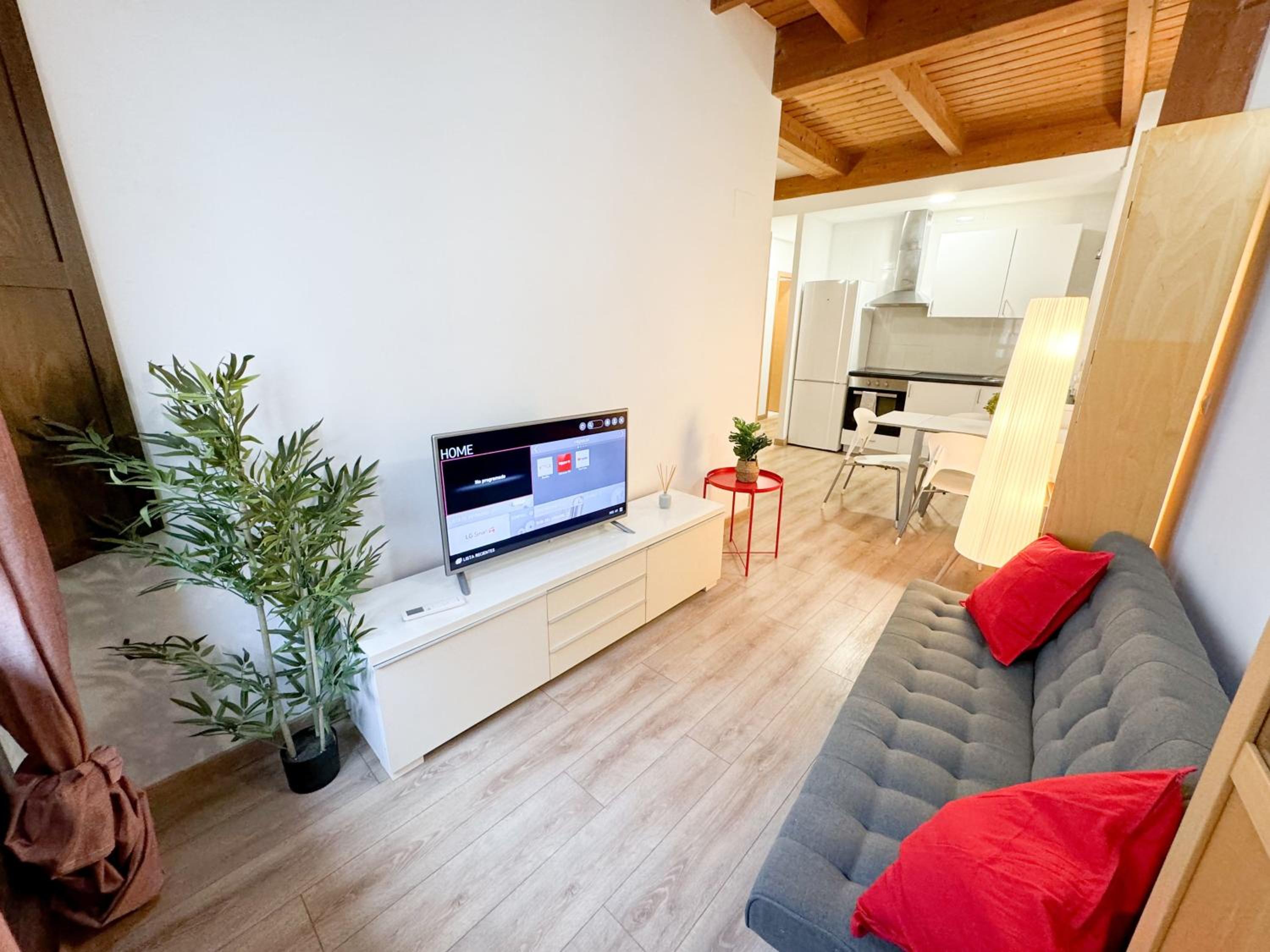Apartamento de dos habitaciones