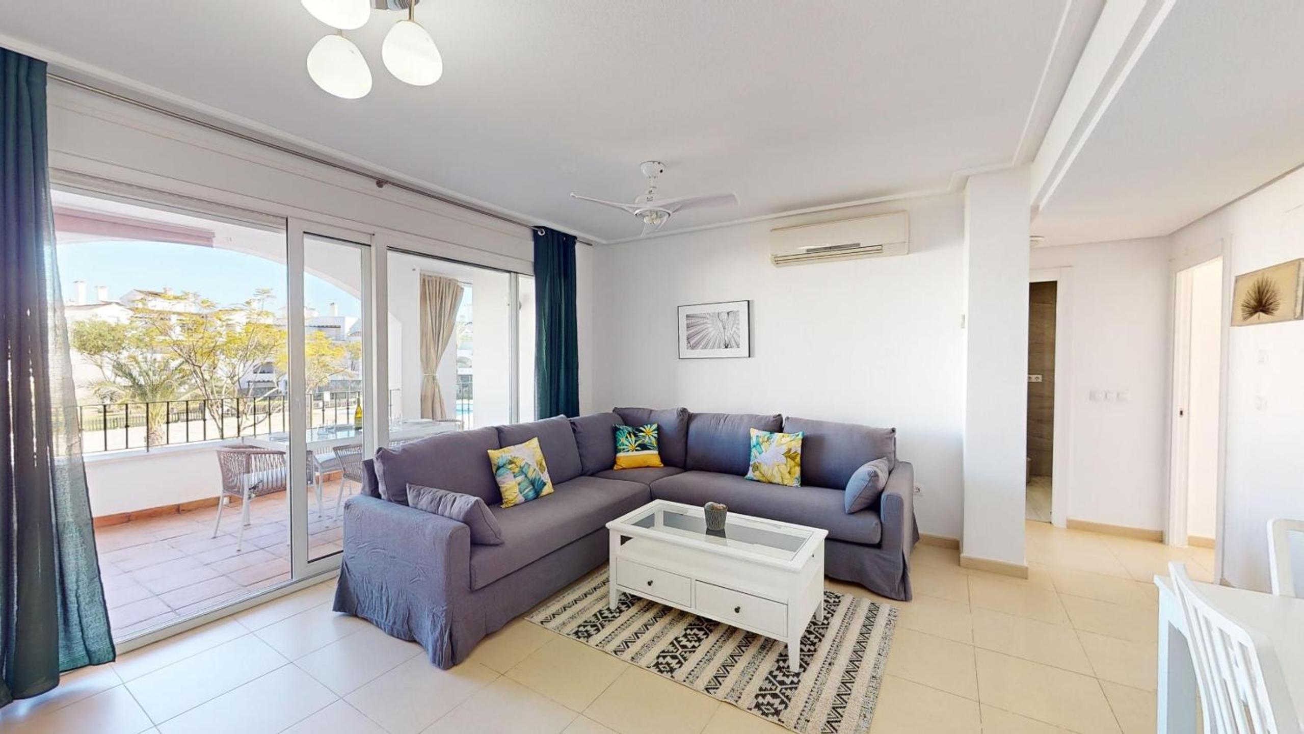 Apartamento de dos habitaciones