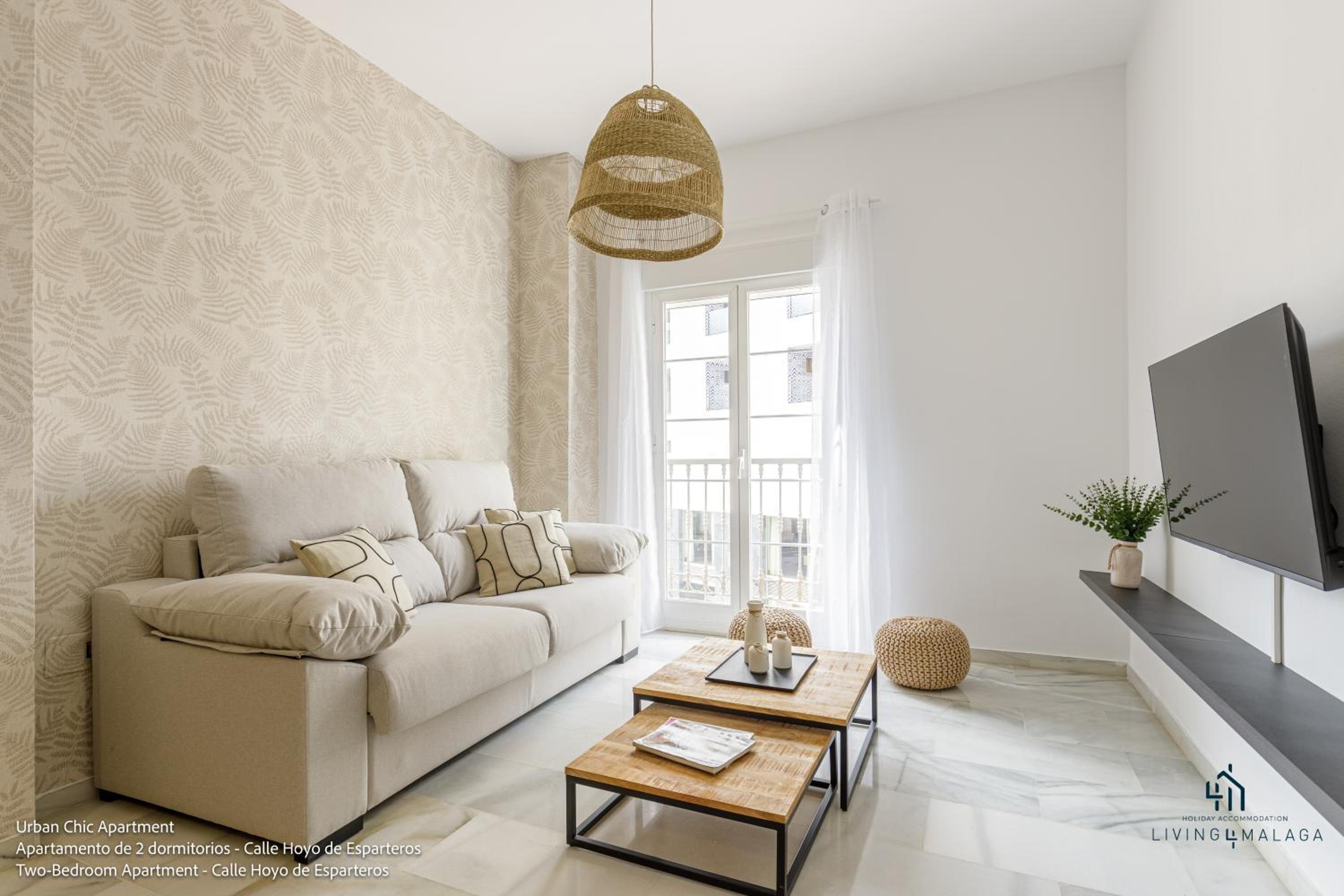 Apartamento de dos habitaciones