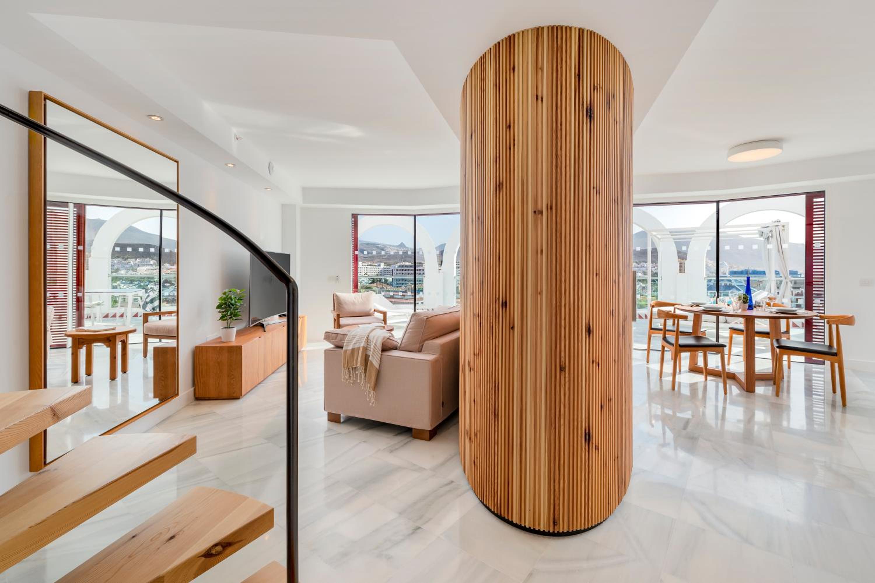 Suite de dos habitaciones con vista panorámica