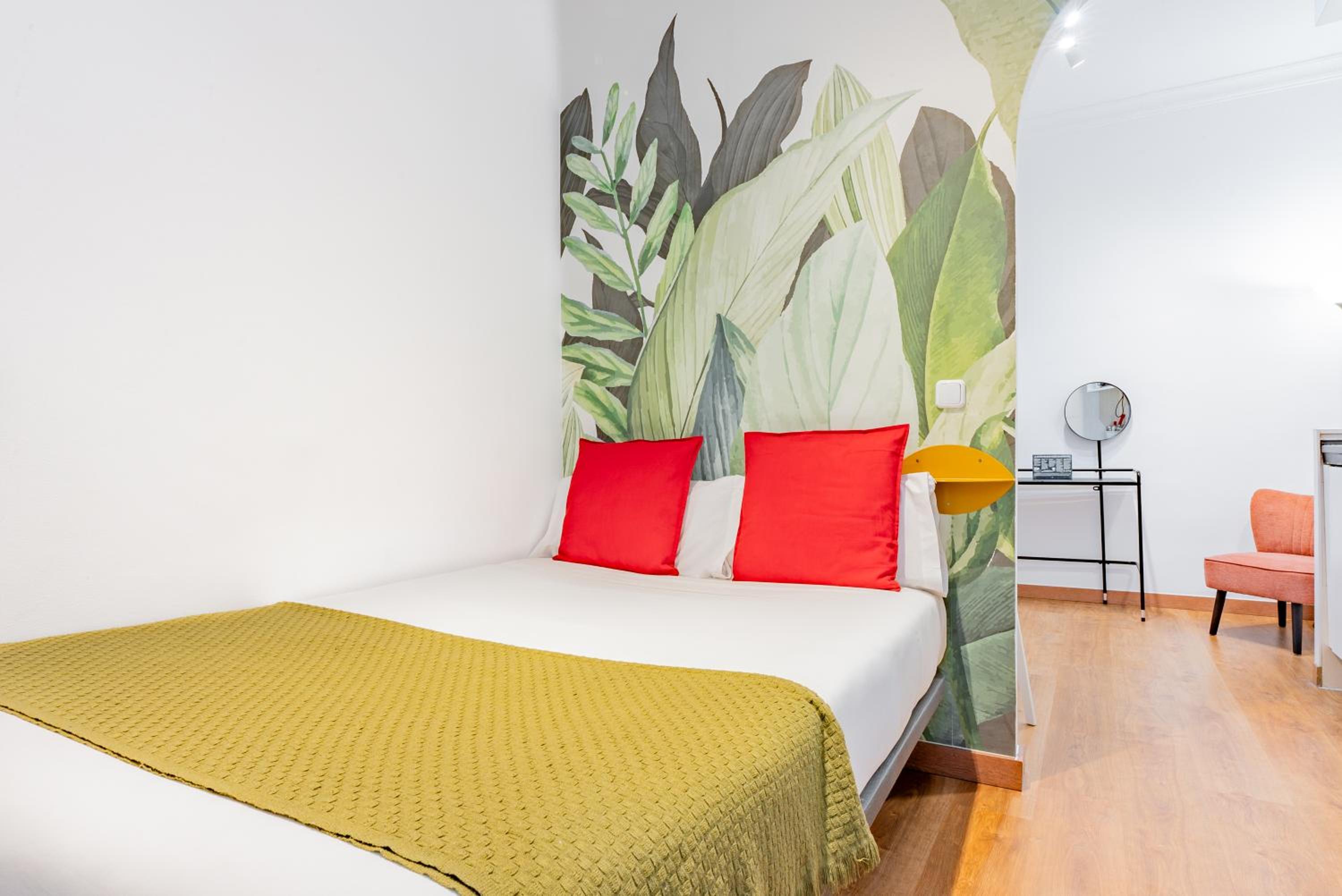 Estudio con sofá cama