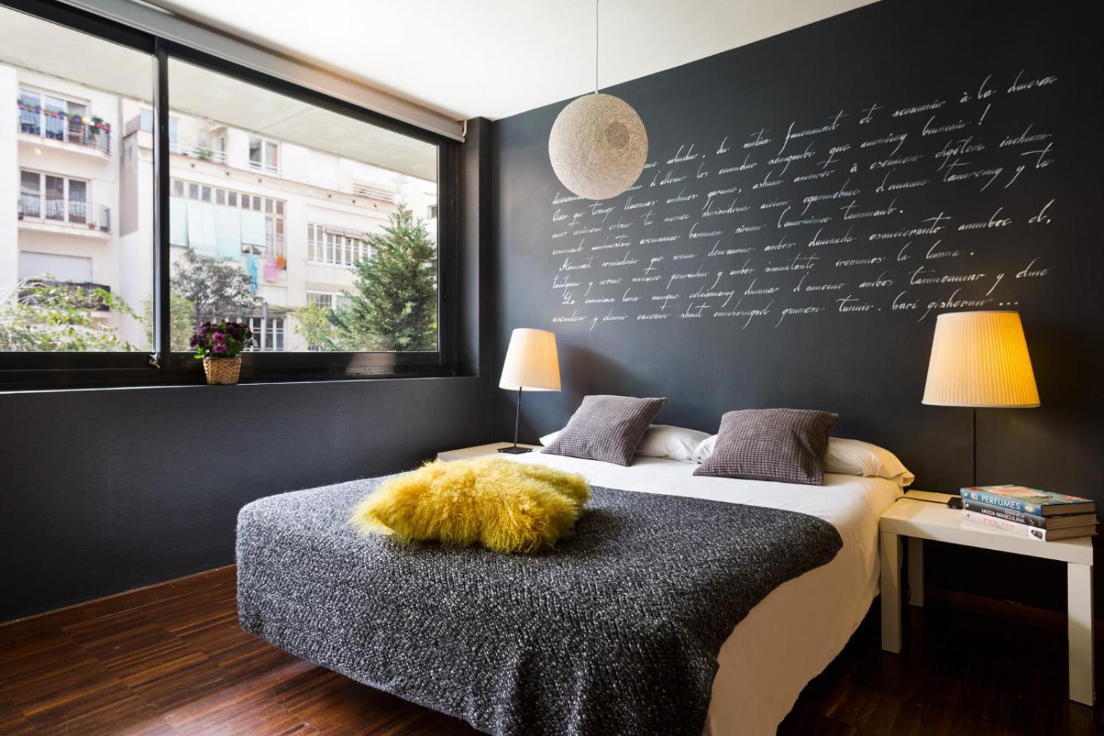 Apartamento con vista a la piscina