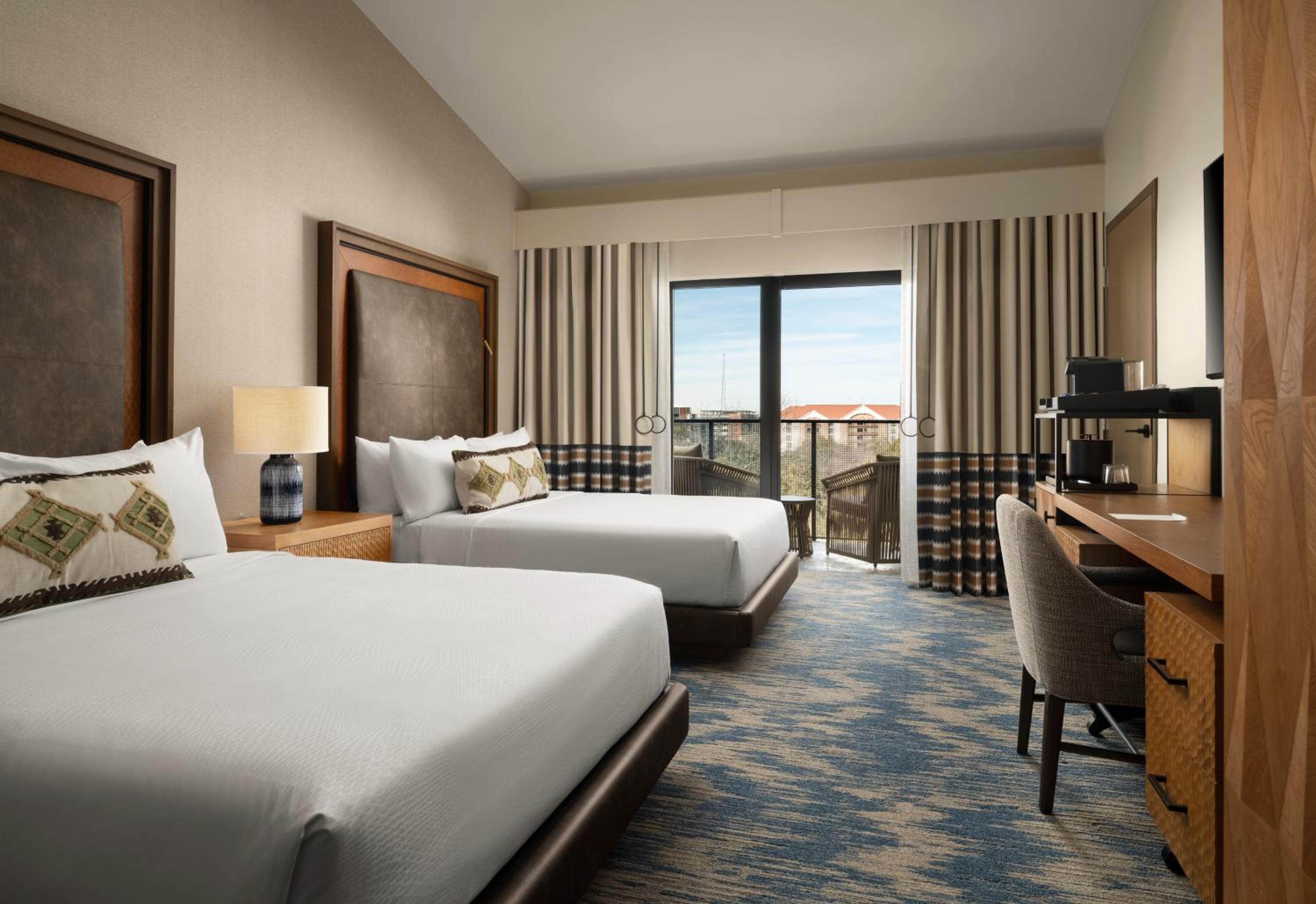 Queen Room with Two Queen Beds - Hearing Accessible photo 1