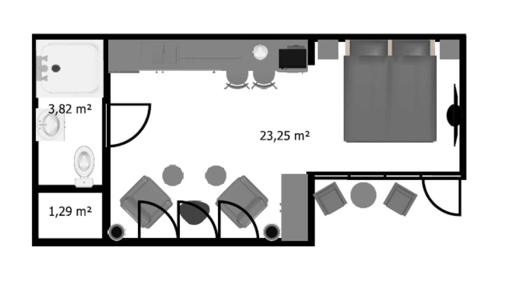 Studio with Terrace photo 3