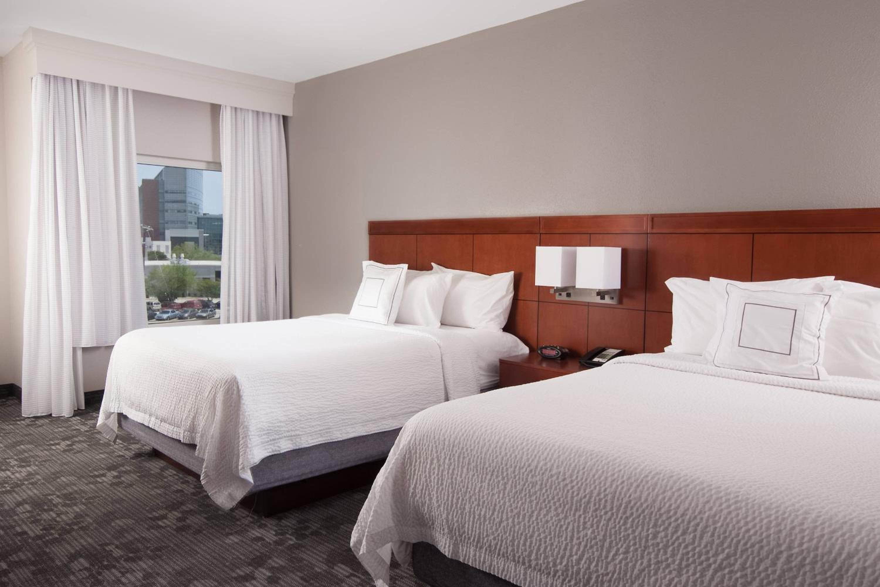 Queen Room with Two Queen Beds and City View