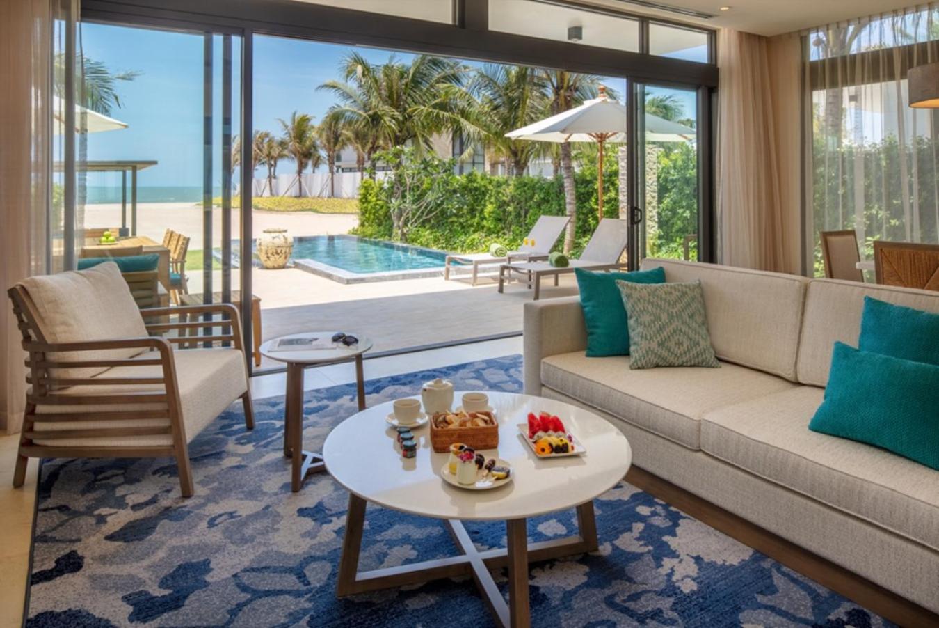 The Level 2-Bedroom OceanFront Pool Villa with Lounge benefits