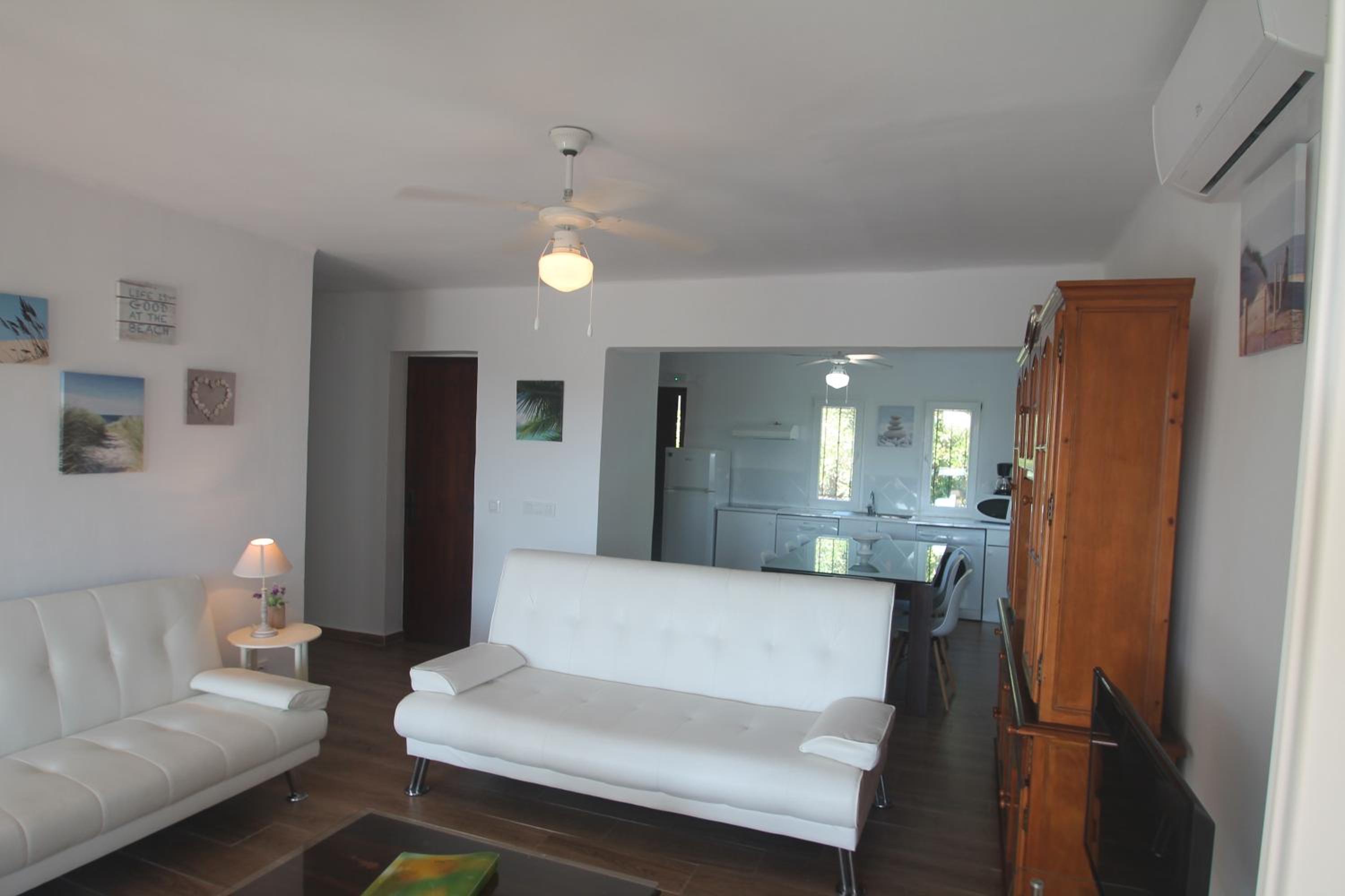 Villa con vistas al jardín