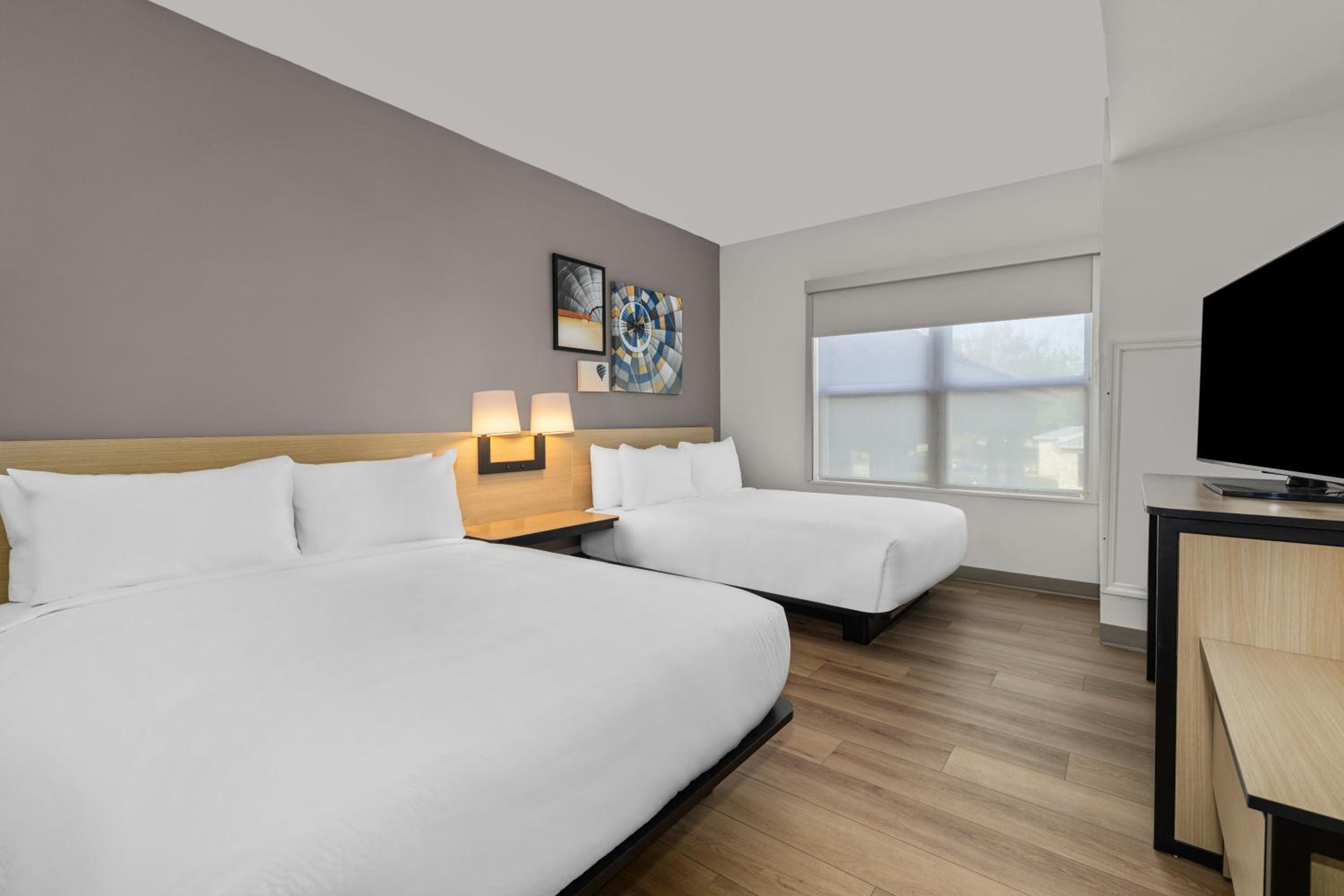 Queen Suite with Sofa Bed and Transfer Shower - Mobility and Hearing Accessible