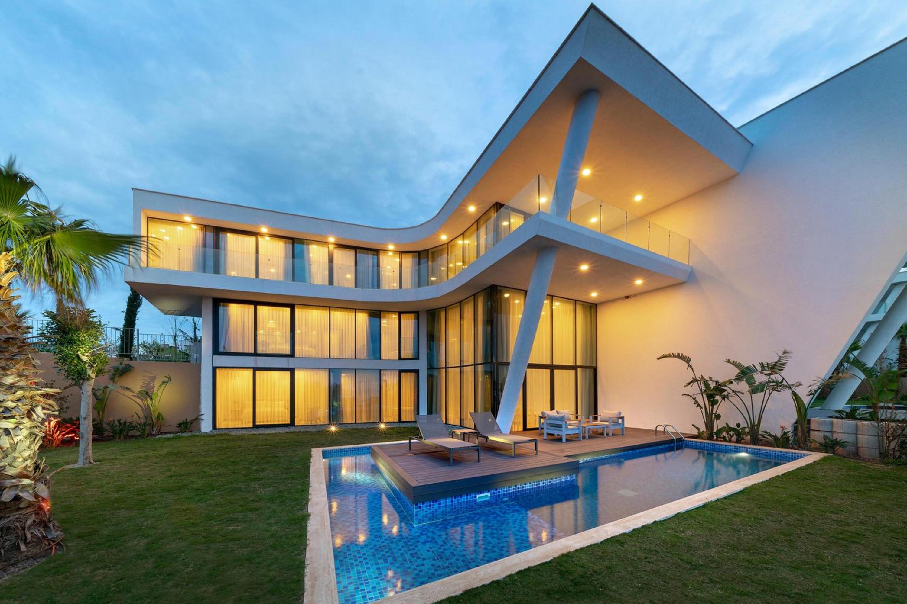 Pool Villa, 4 Bedroom Villa, Sea view, Balcony