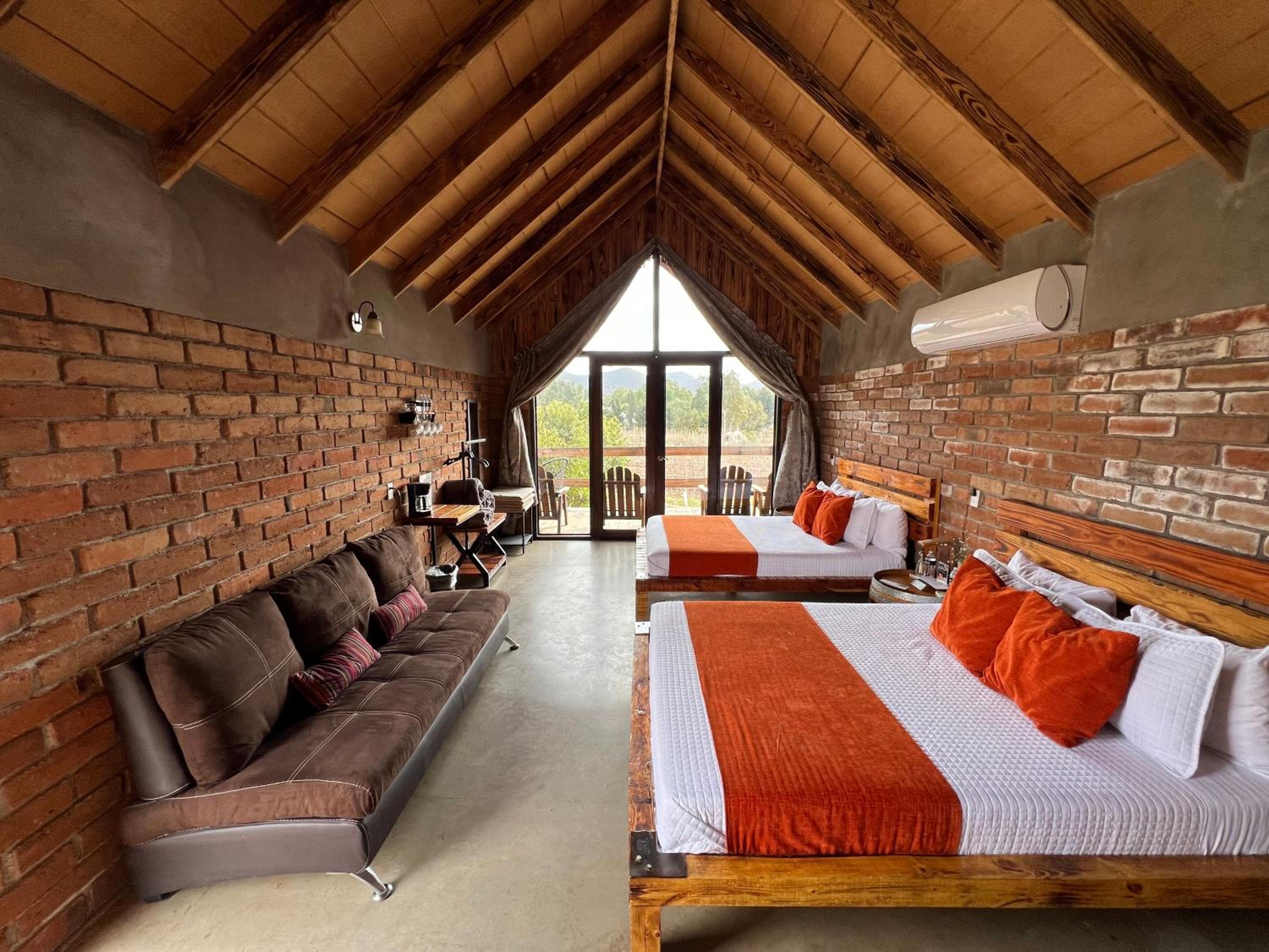 Cabaña doble cama