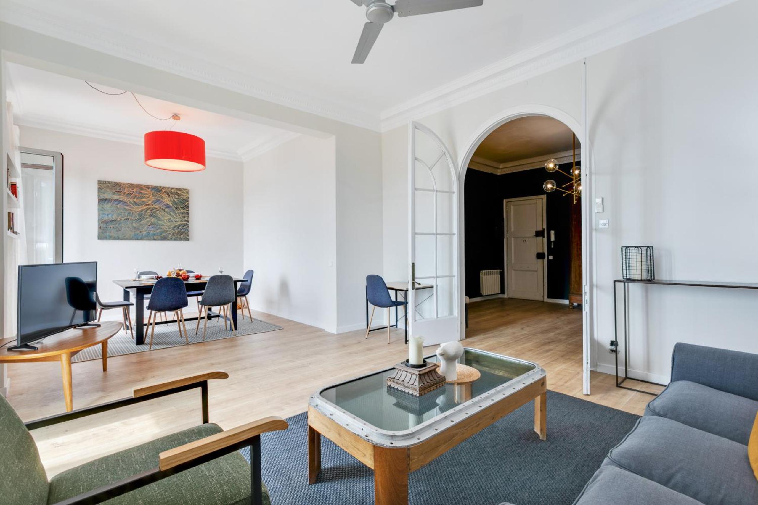 Apartamento de dos habitaciones