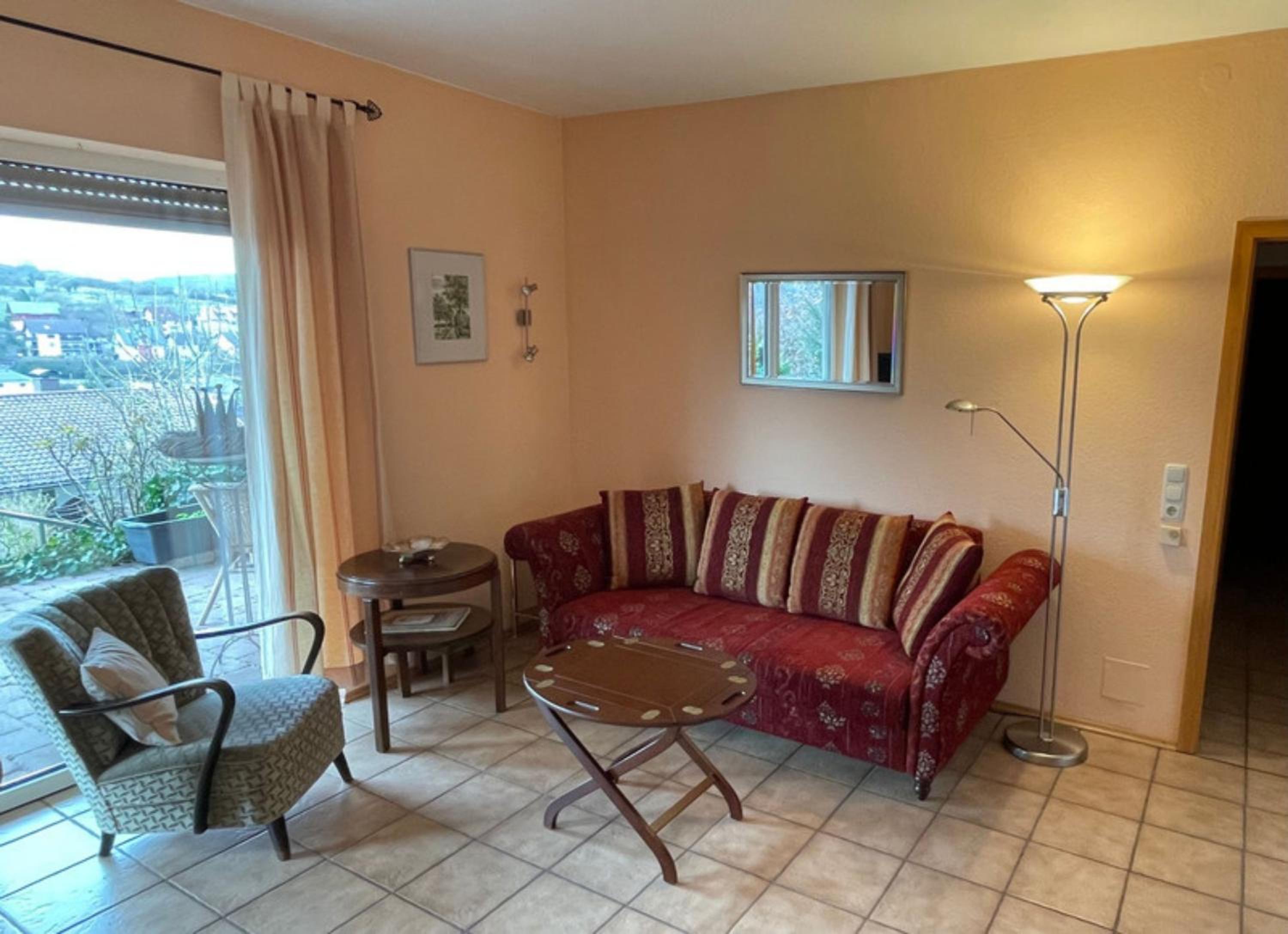 One-Bedroom Apartment with Garden View