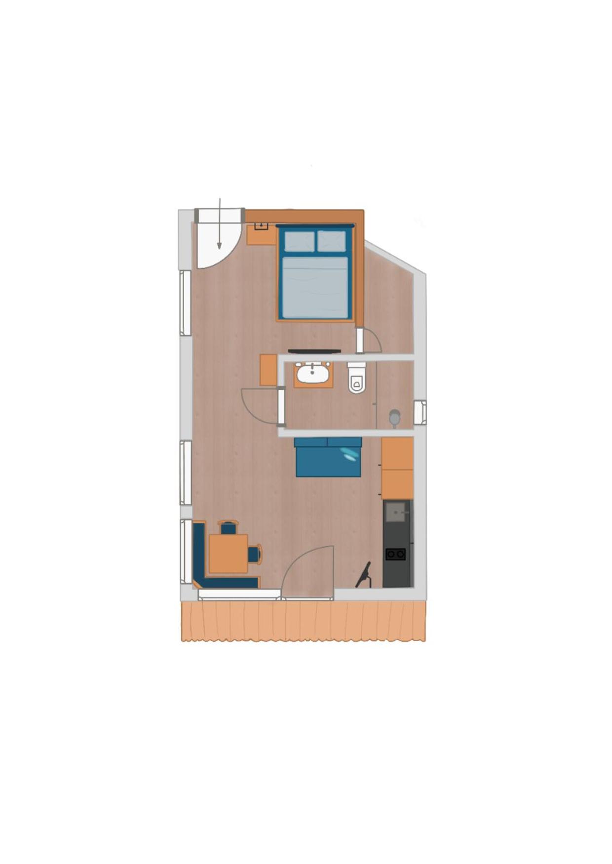One-Bedroom Apartment photo 3