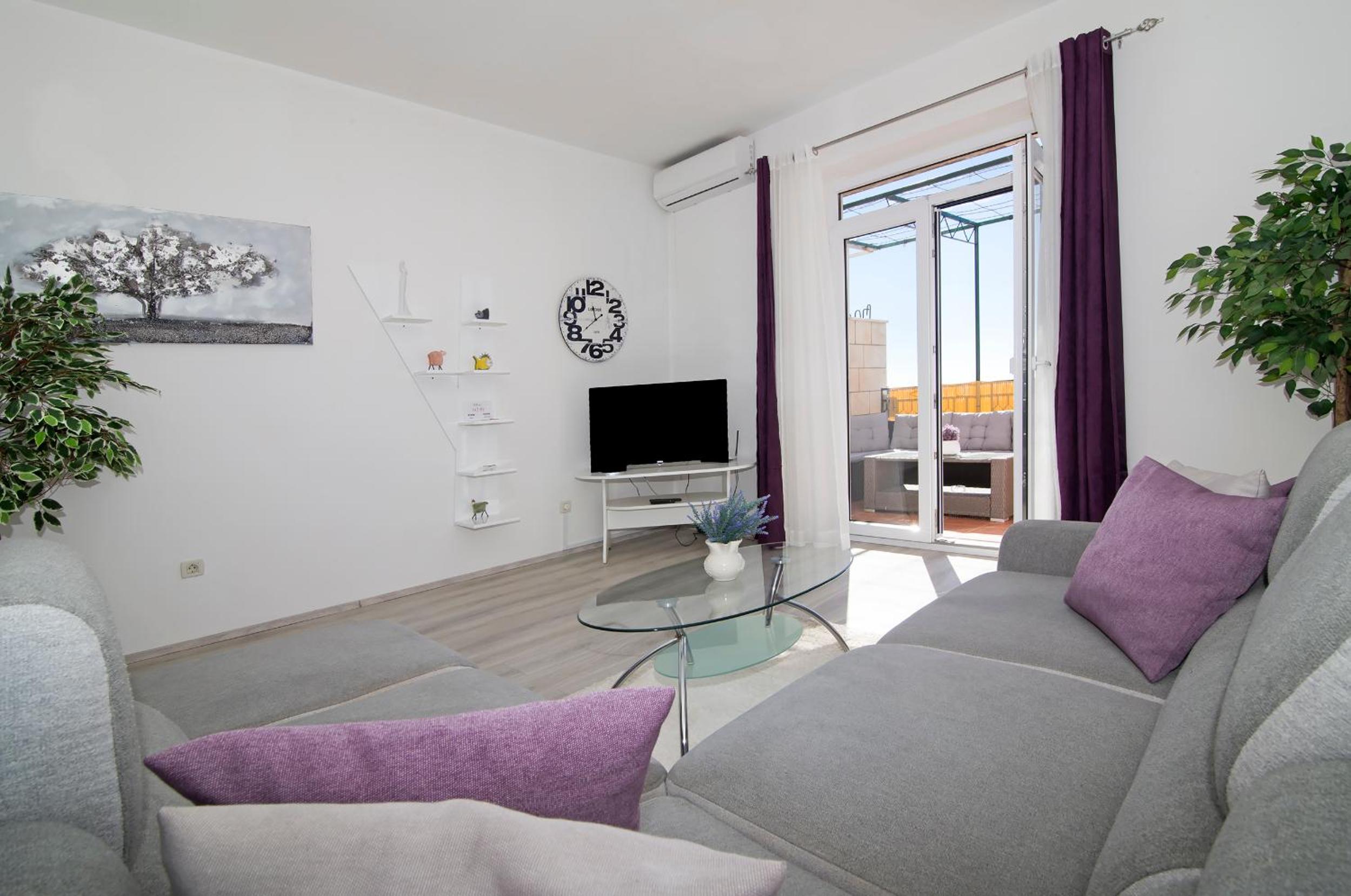 Two-Bedroom Apartment with Terrace and Partial Sea View