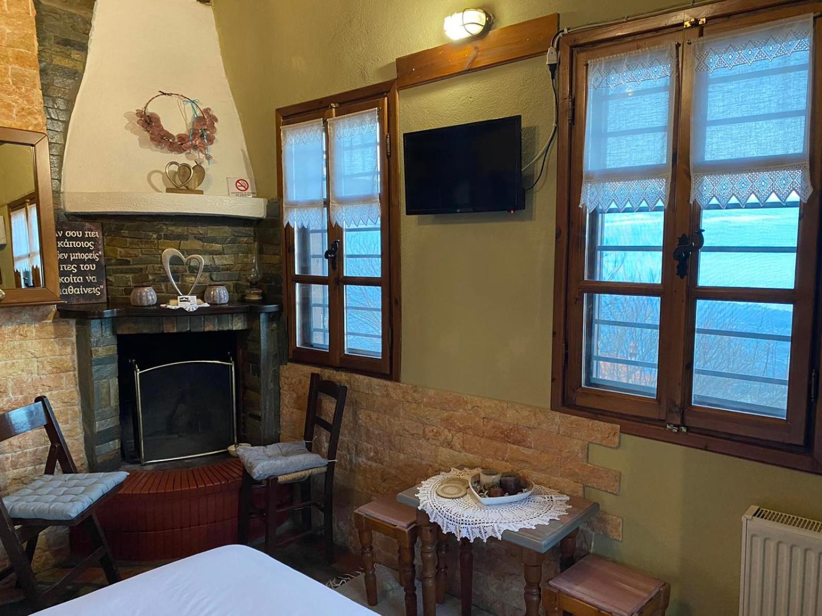 Double Room with Sea View and Fireplace - Photo 23