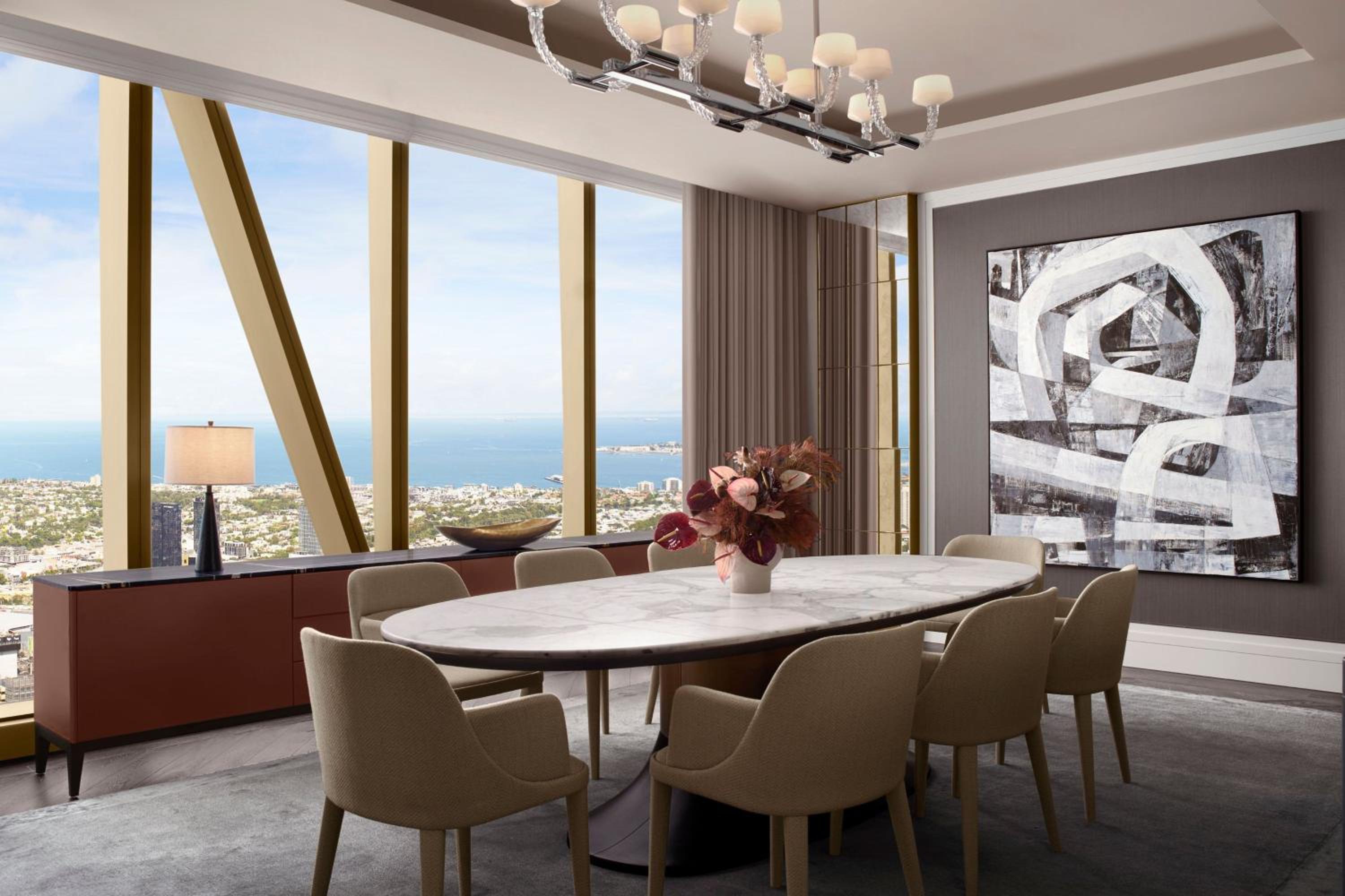 The Ritz-Carlton Suite, Top Floor, Bay & City View, 1 Bedroom, 1 King Bed, Half-Board, Club Access