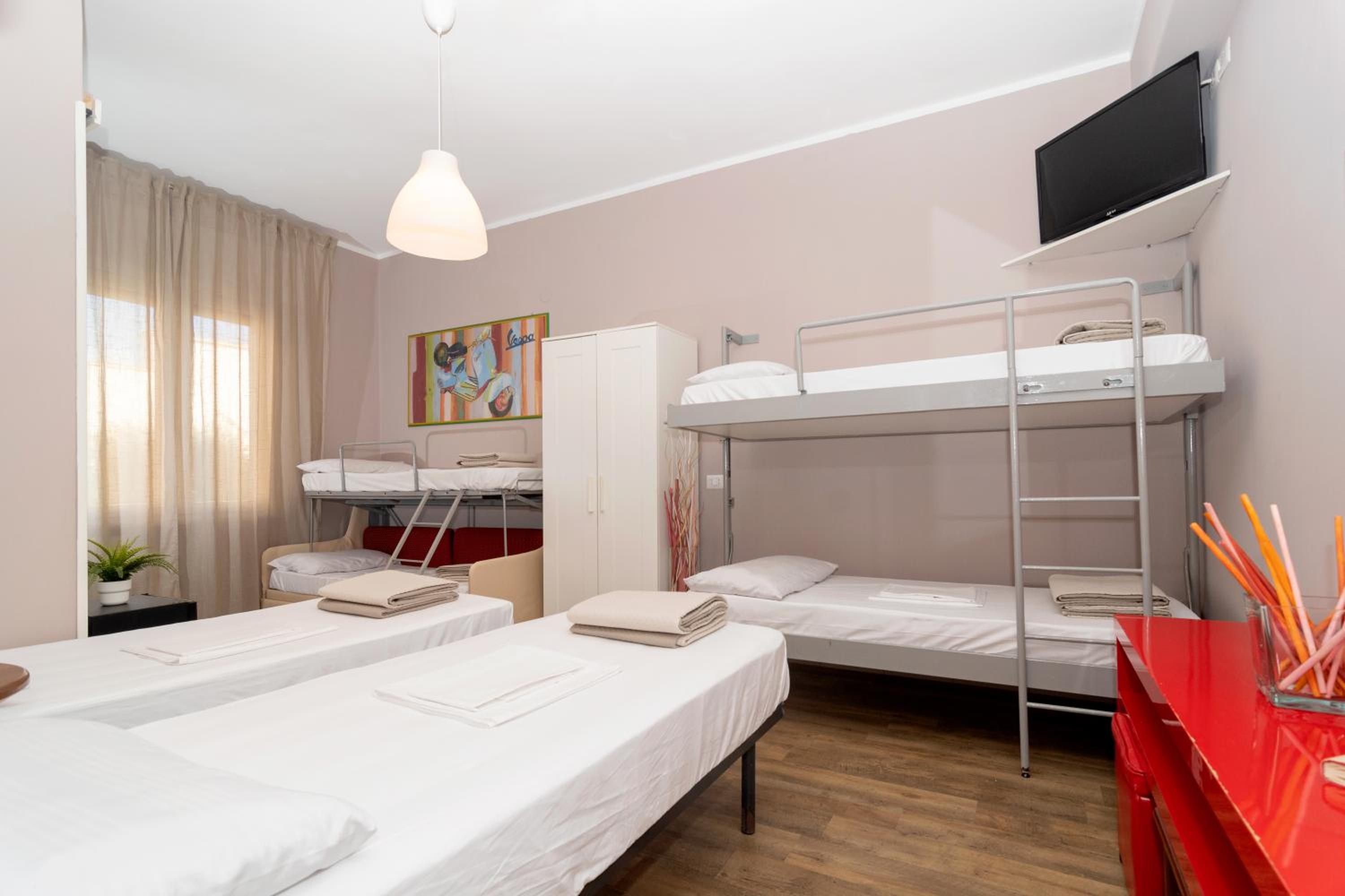 Bed in Male Dormitory Room