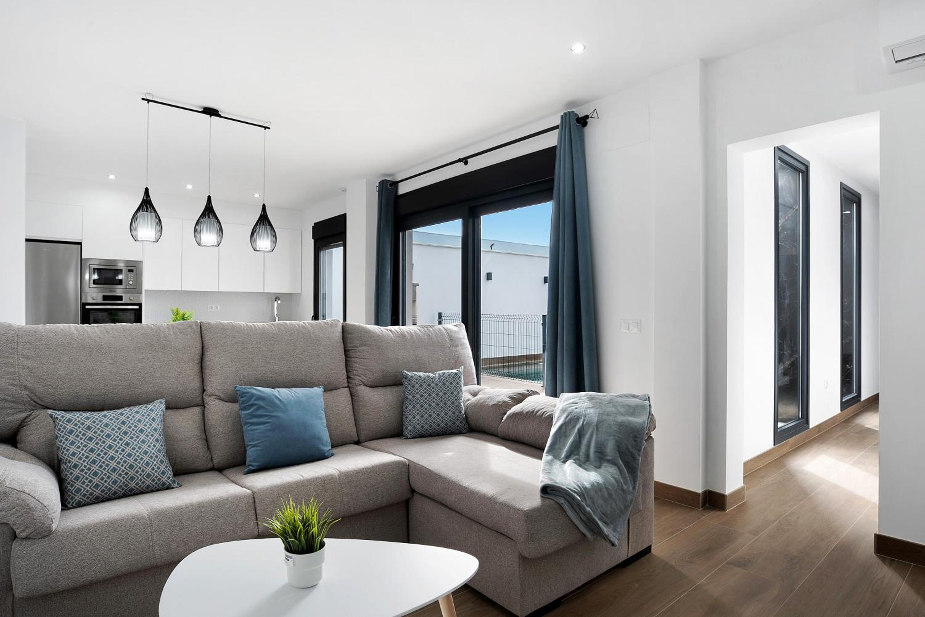 Casa de tres habitaciones