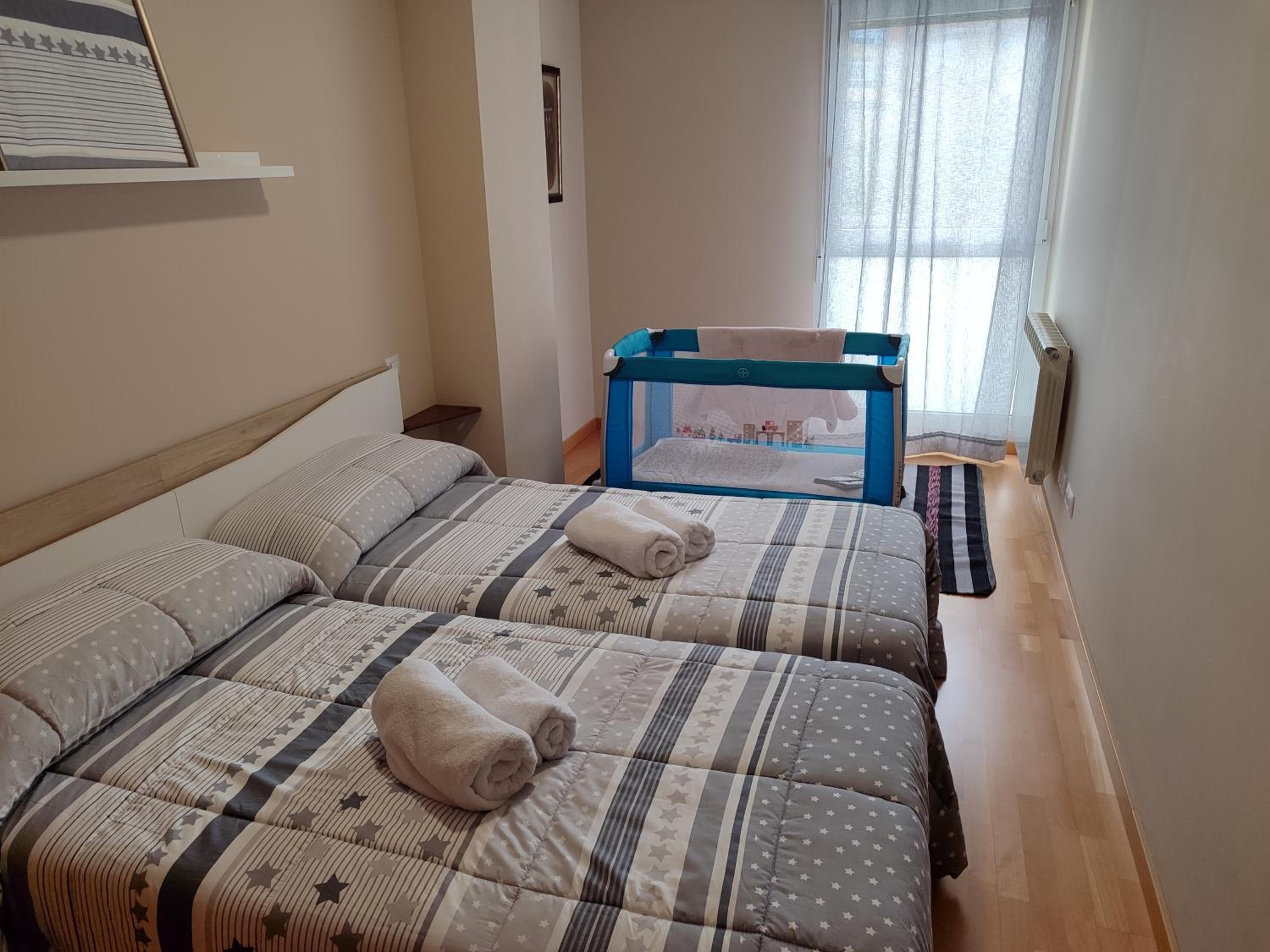 Apartamento de dos habitaciones