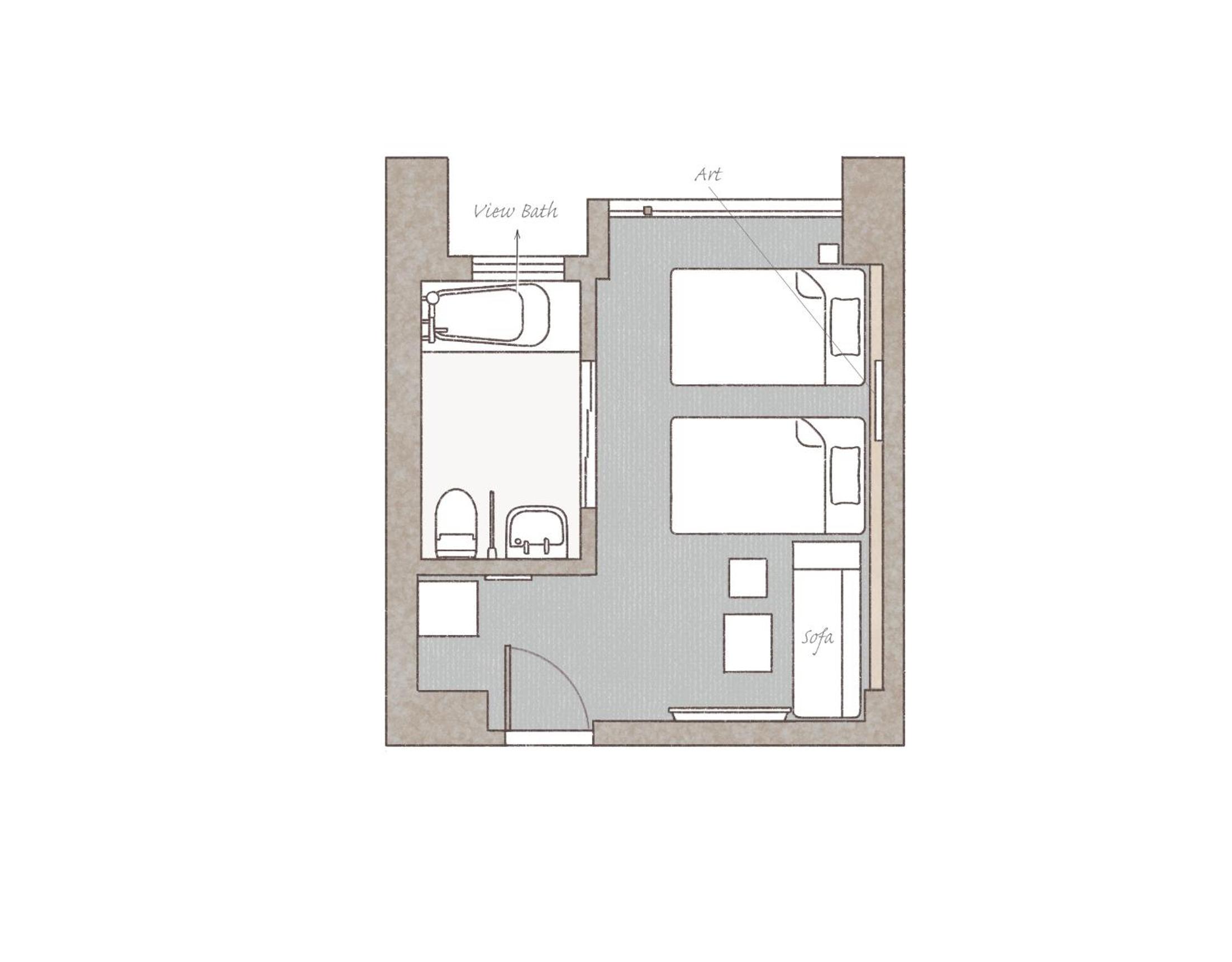 Twin Room - Disability Access photo 2