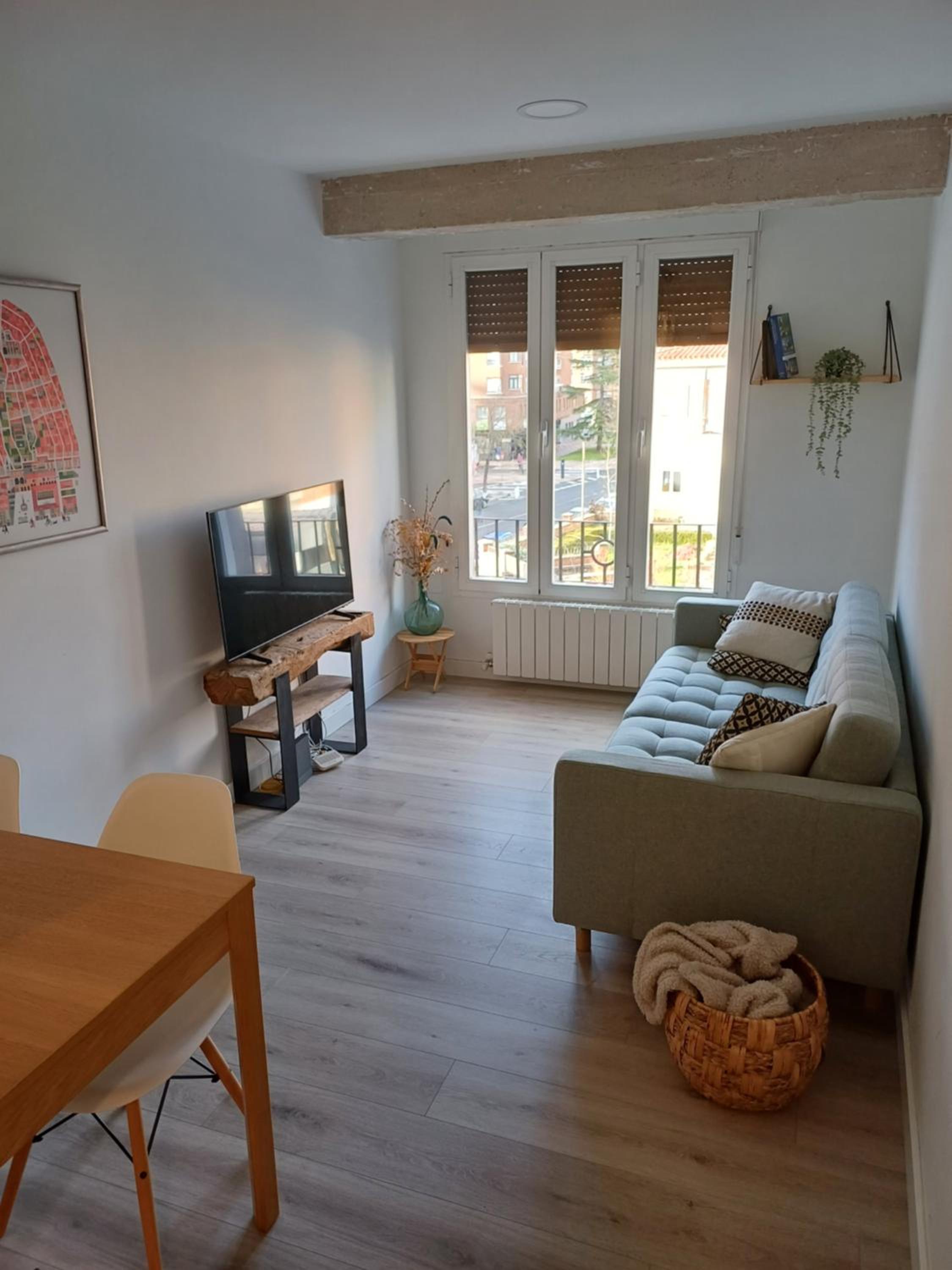 Apartamento de dos habitaciones