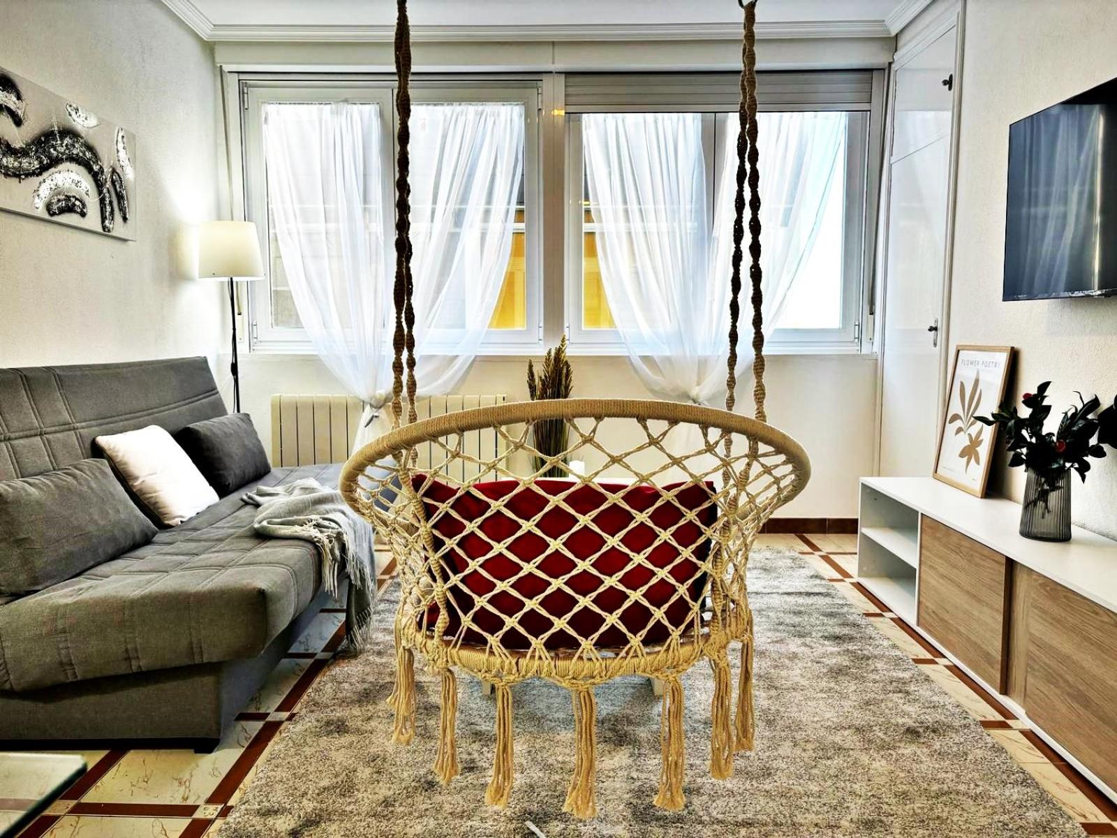 Apartamento de dos habitaciones