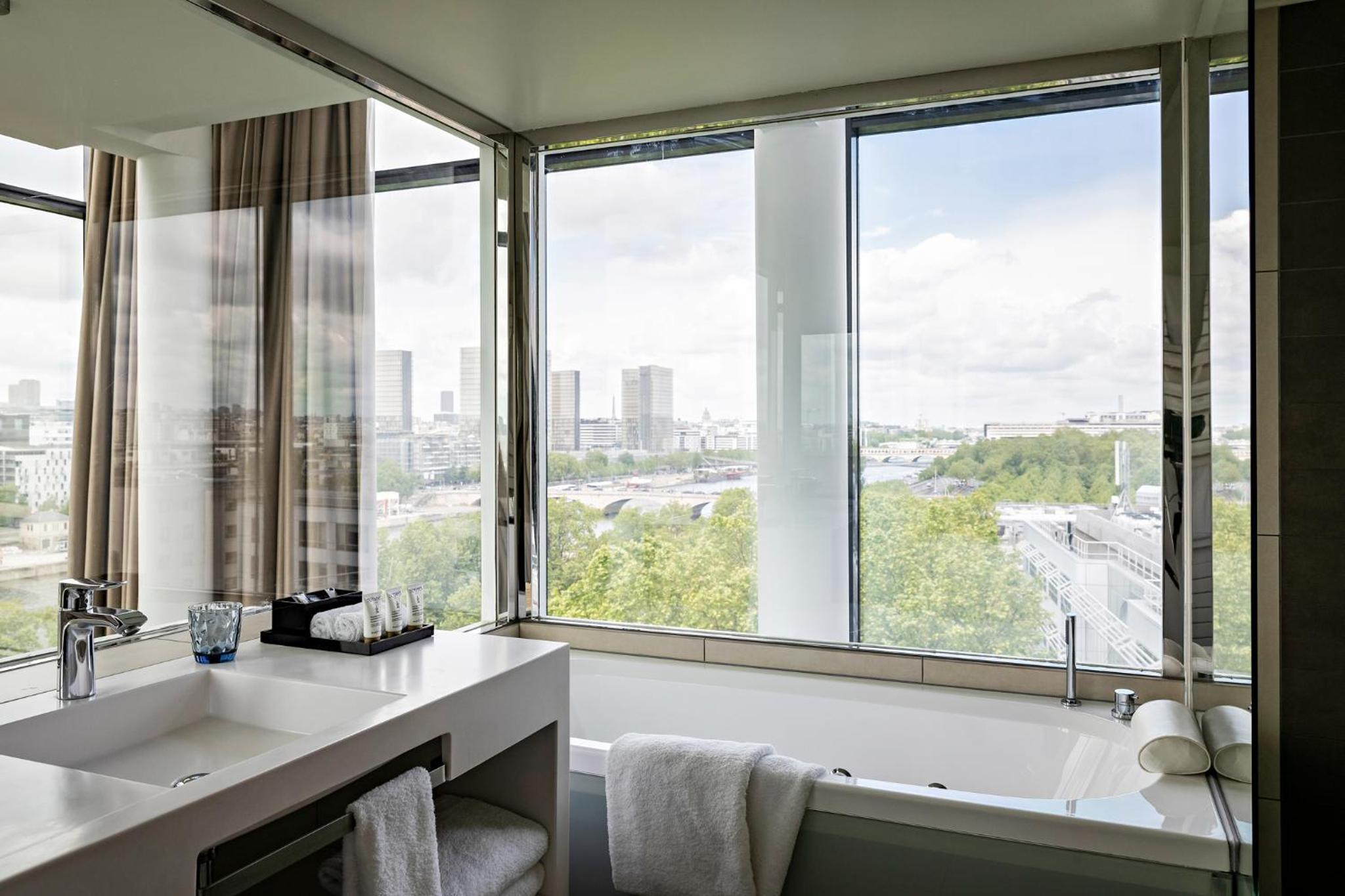 Presidential Suite with Two King Beds and One Double Sofa Bed - High Floor/Paris View