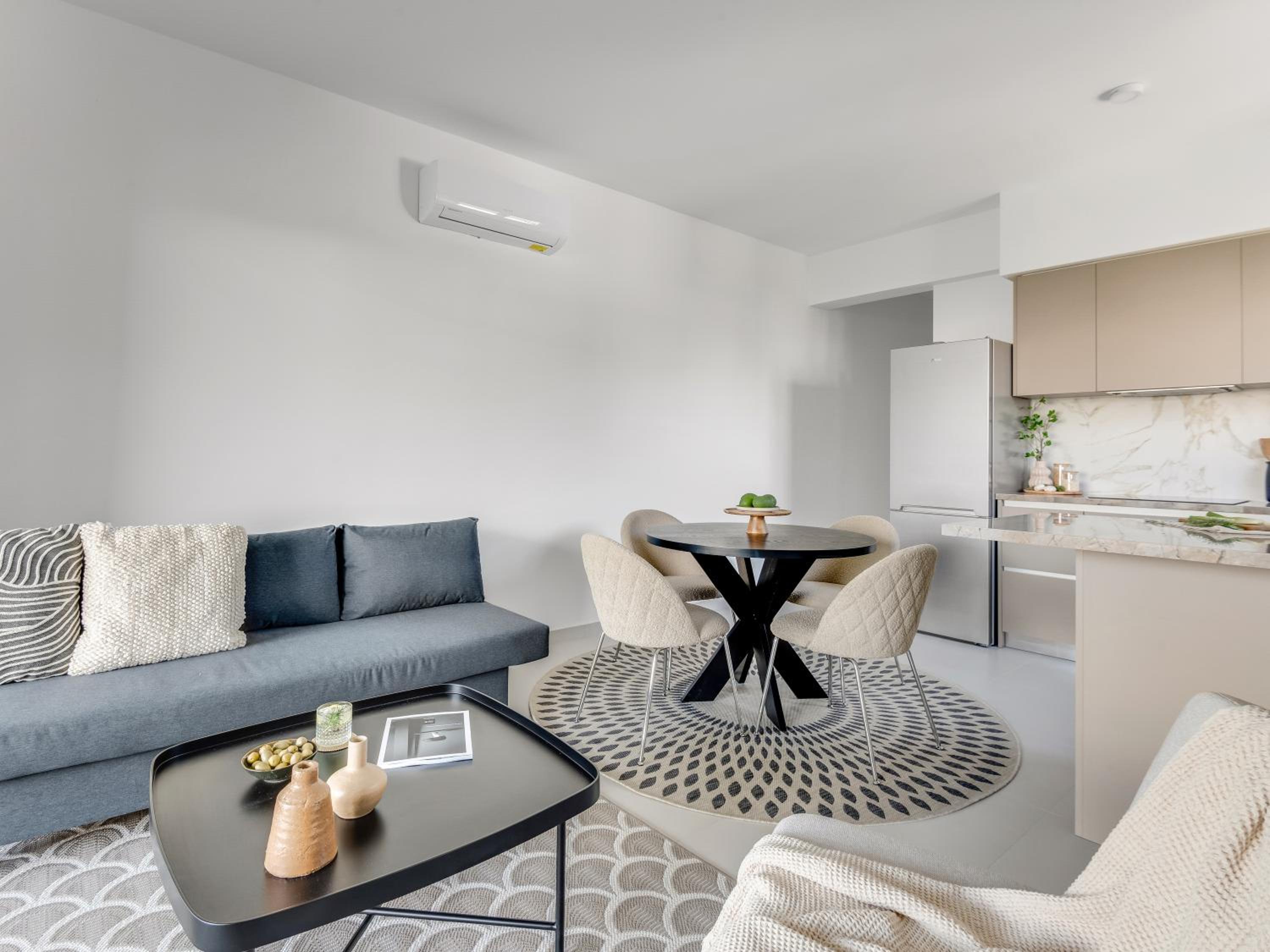 One-Bedroom Apartment with Balcony