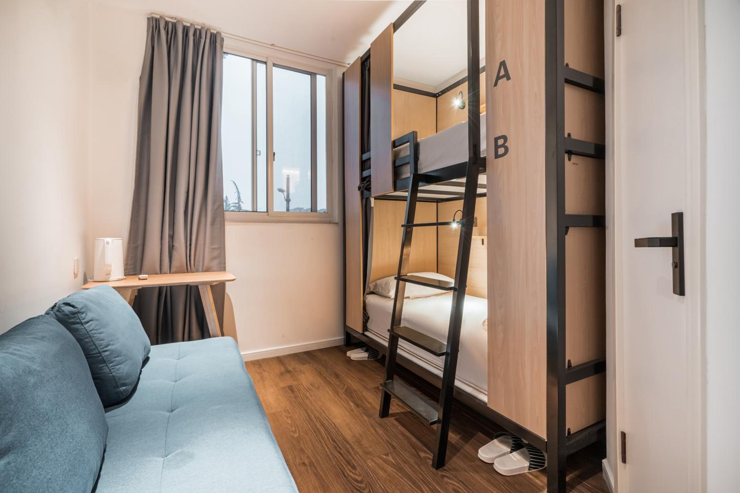 Bunk Bed In Female Dormitory Room