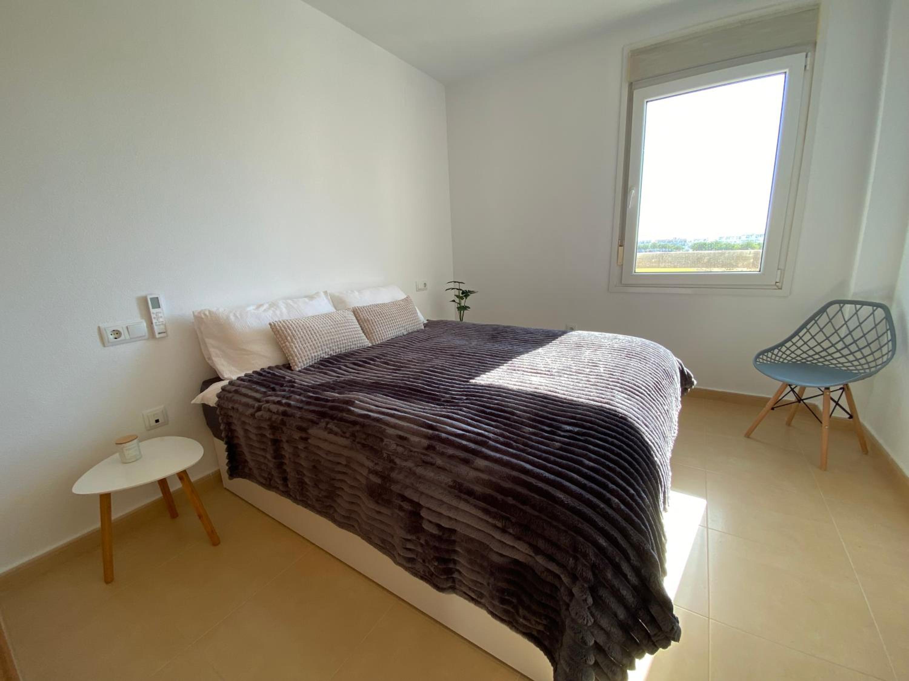 Apartamento con vista al jardín