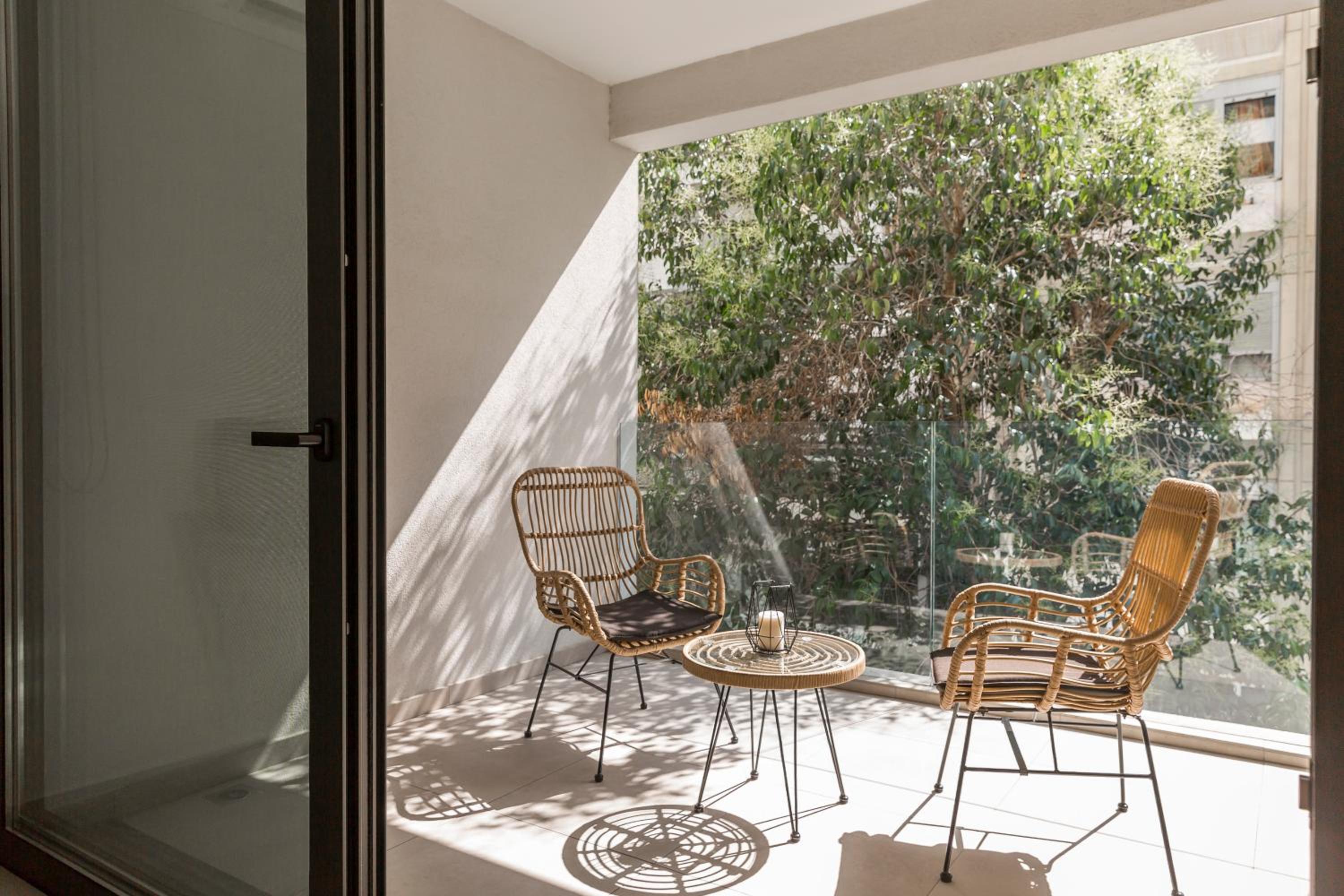 Studio with Balcony