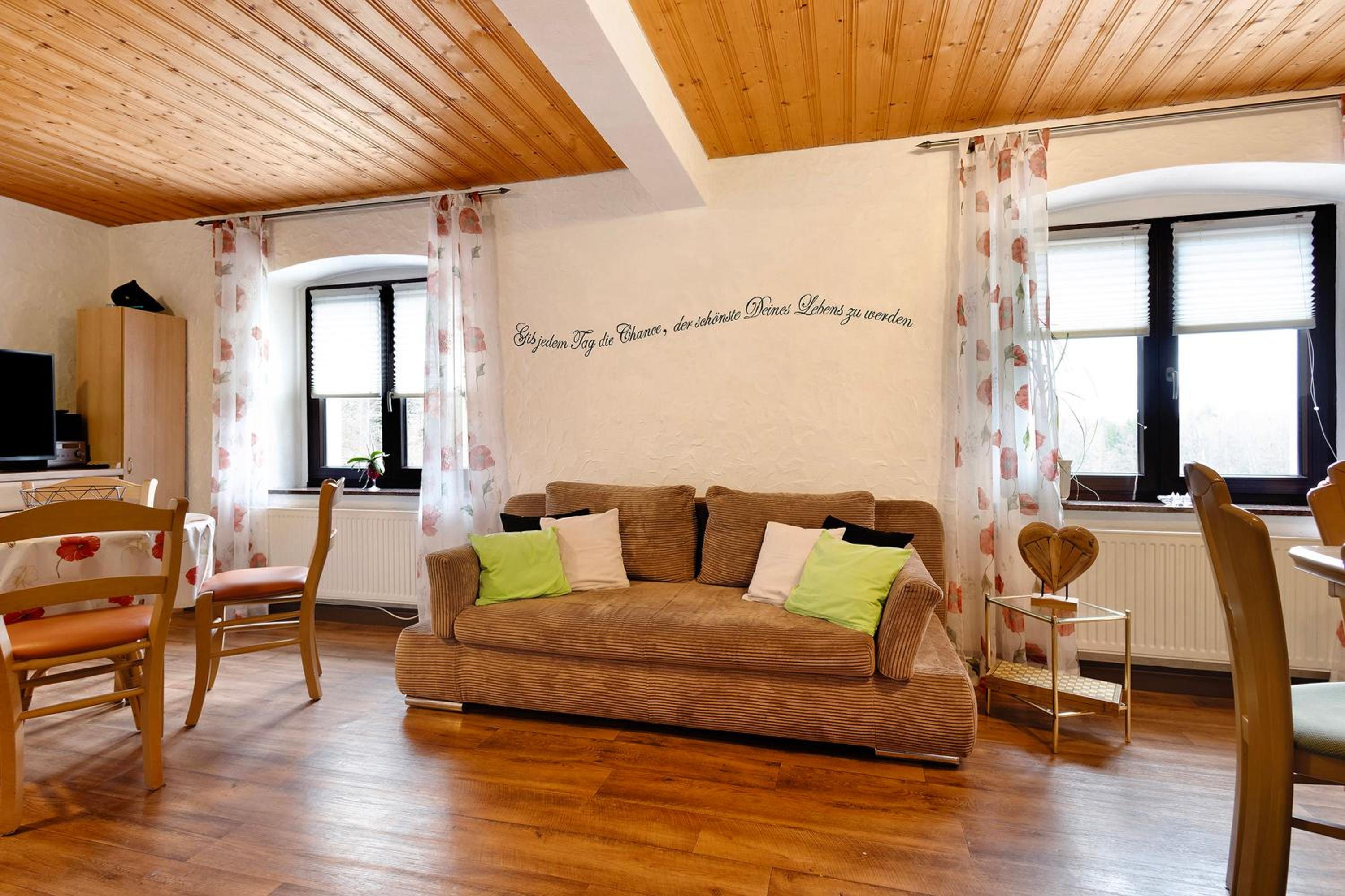 One-Bedroom Apartment with Garden View