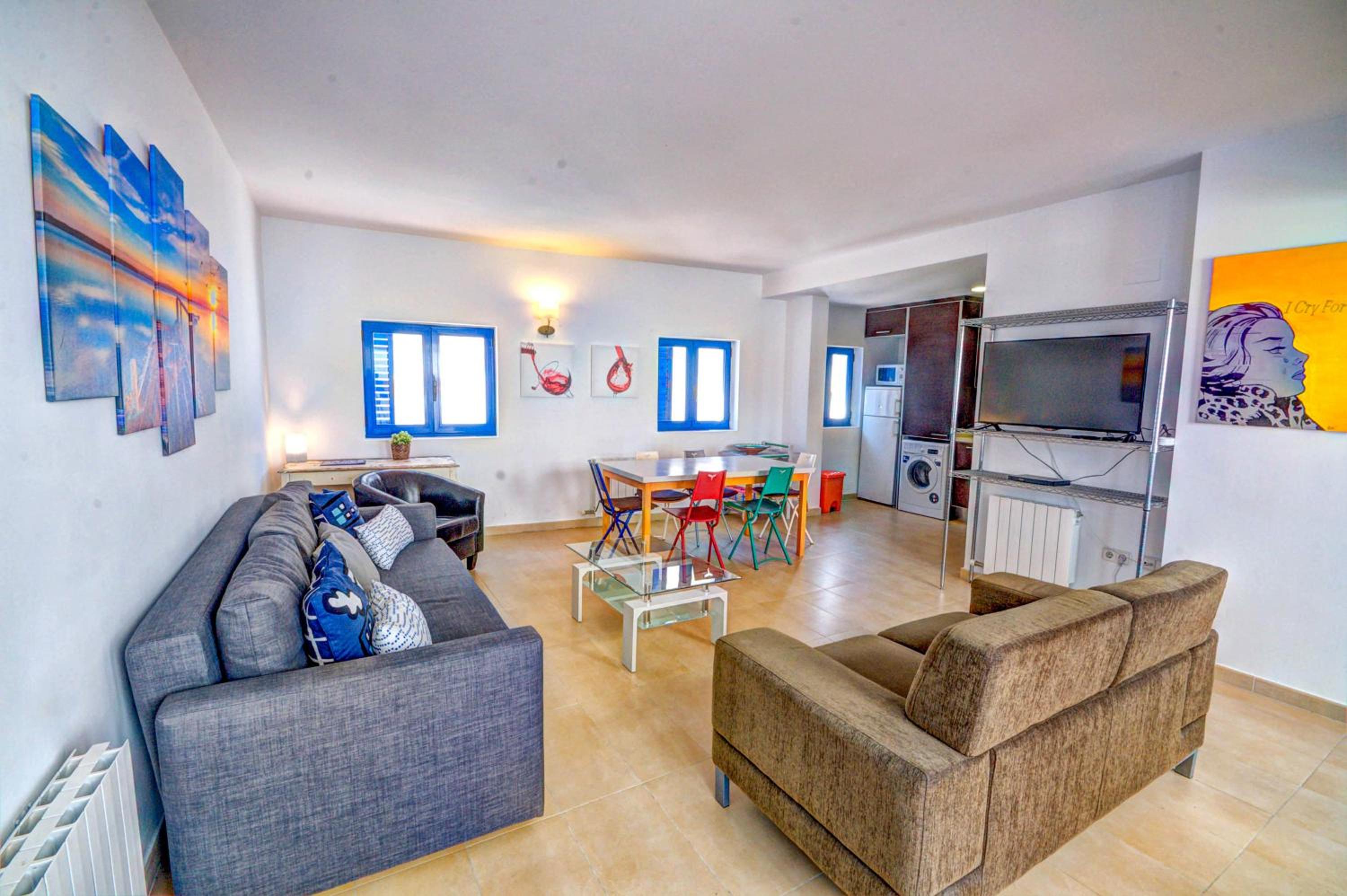 Apartamento de dos habitaciones