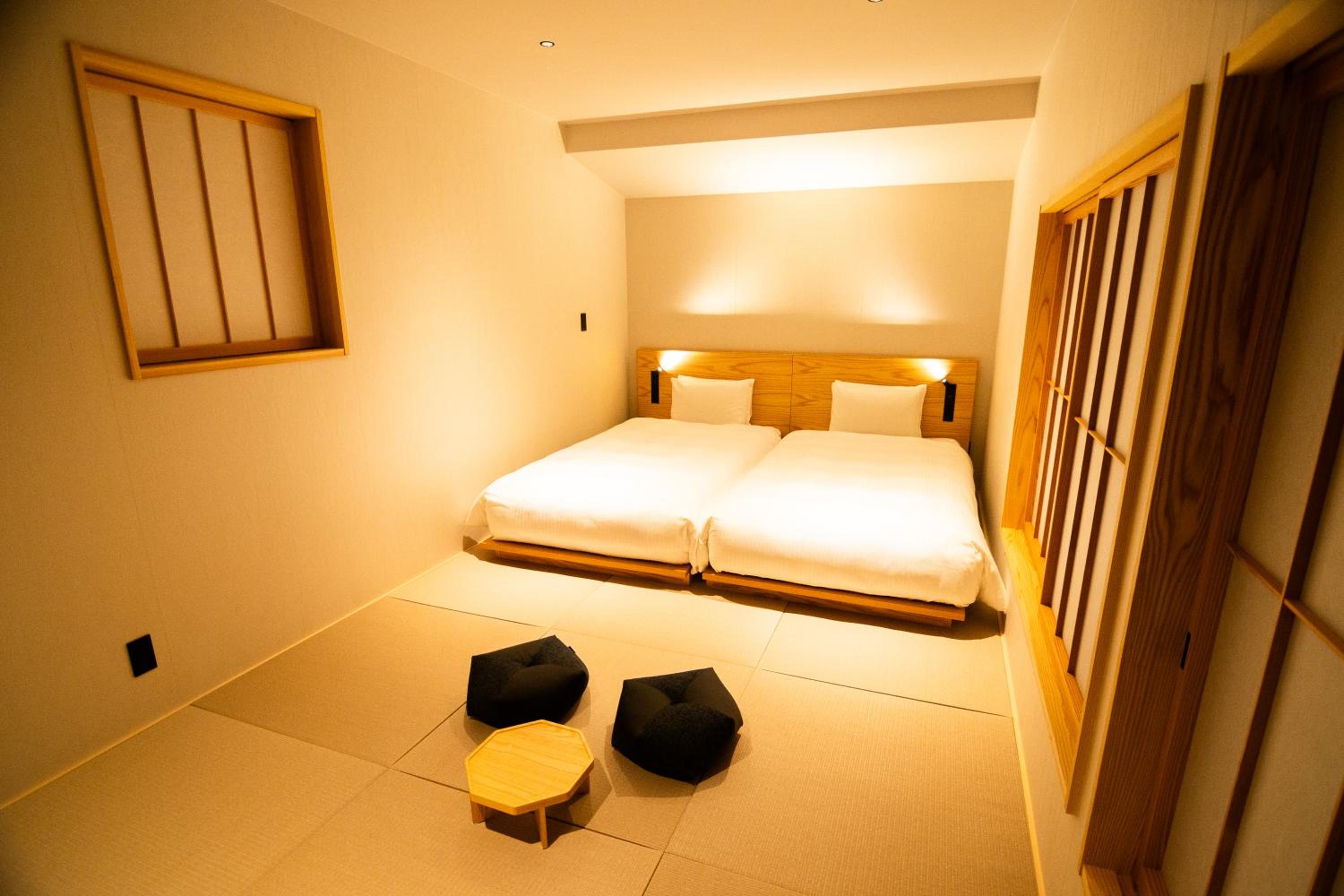 IGETA: “Machiya” Two-Story Tatami Bedroom Suite with Wood Deck, 64sqm, Non-Smoking