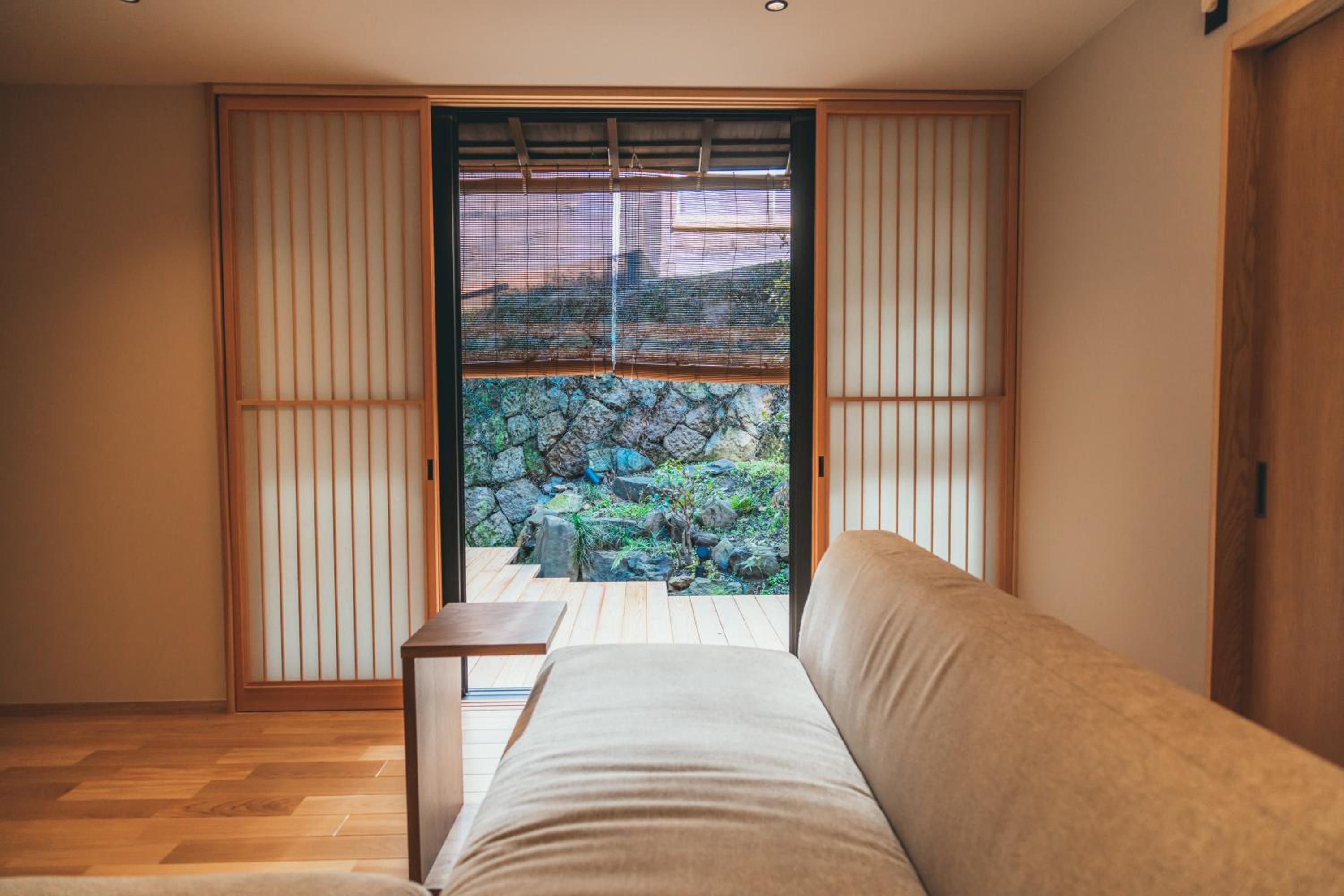 SHIPPO: “Machiya” Two-Story Tatami Bedroom Suite with Wood Deck, Courtyard, 67sqm, Non-Smoking photo 2