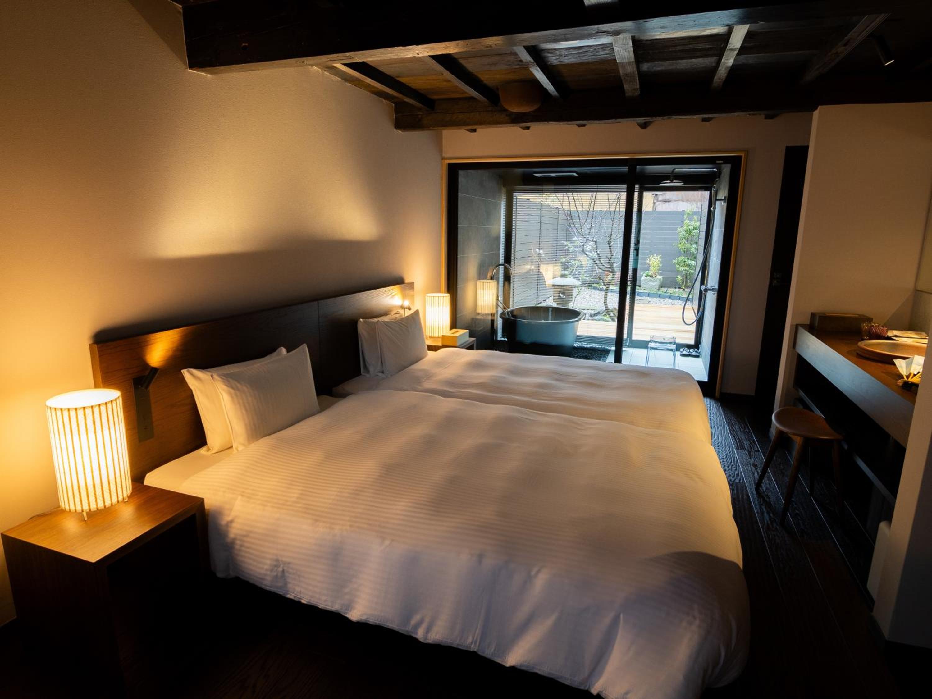 MATSUKAWABISHI: “Machiya” Two-Story Suite with Courtyard and Bath with a View, 65sqm, Non-Smoking photo 2