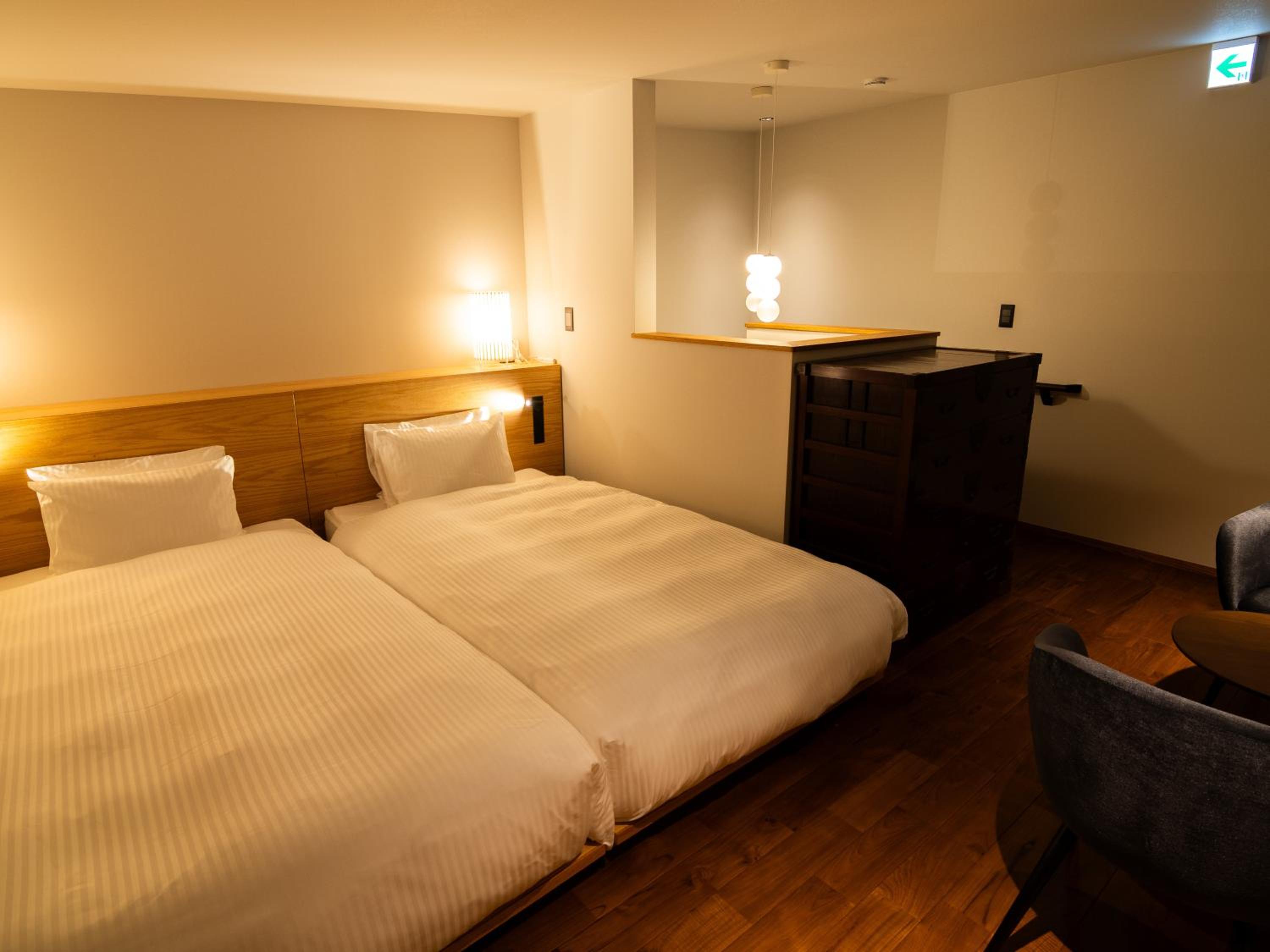SEIGAIHA: Traditional “Machiya” Two-Story Suite with Courtyard, 60sqm, Non-Smoking