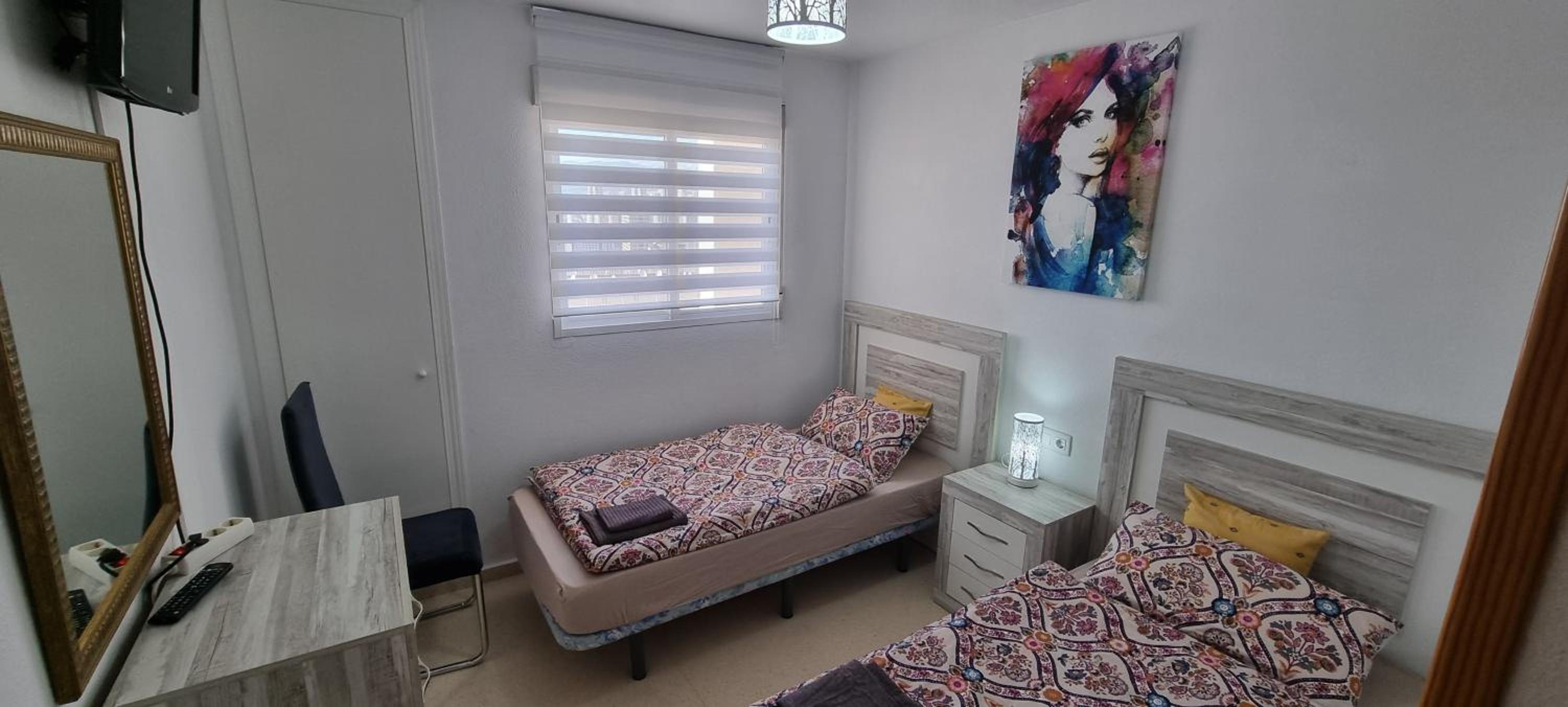 Apartamento de dos habitaciones