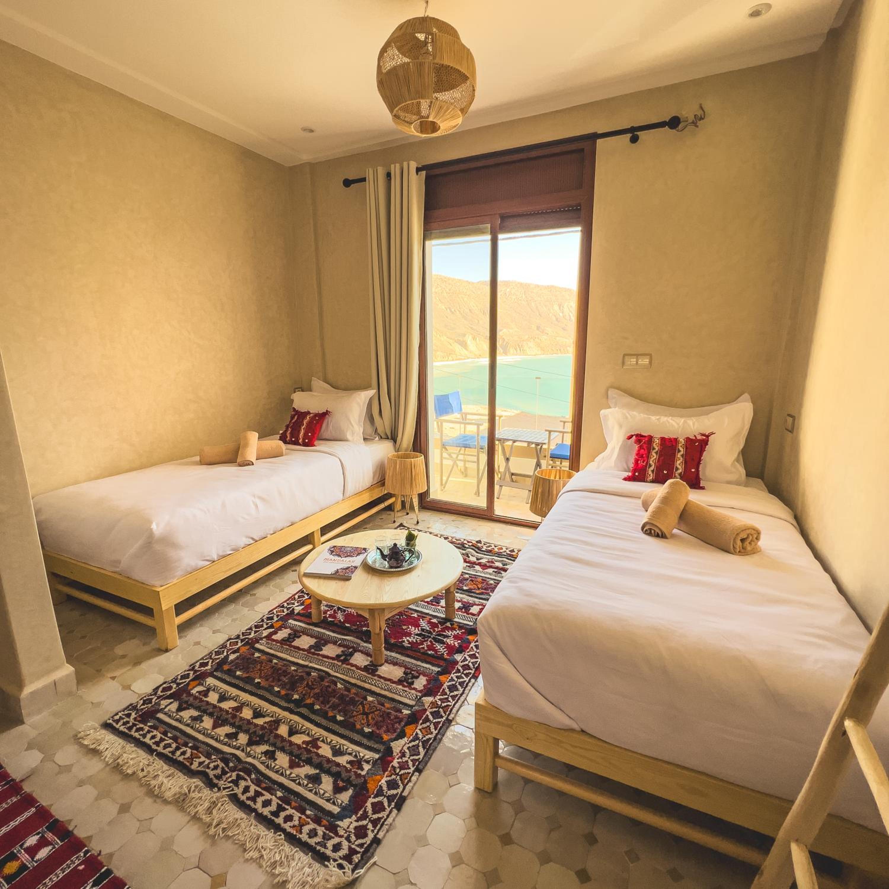 Deluxe Double Room with Balcony and Sea View