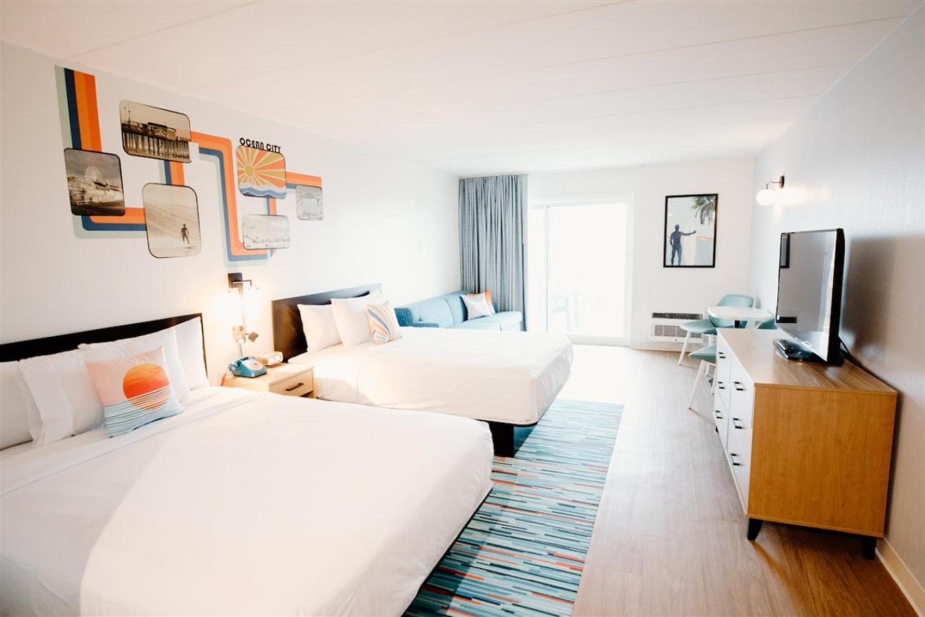 Dunes View Room with Sofa Bed and Balcony
