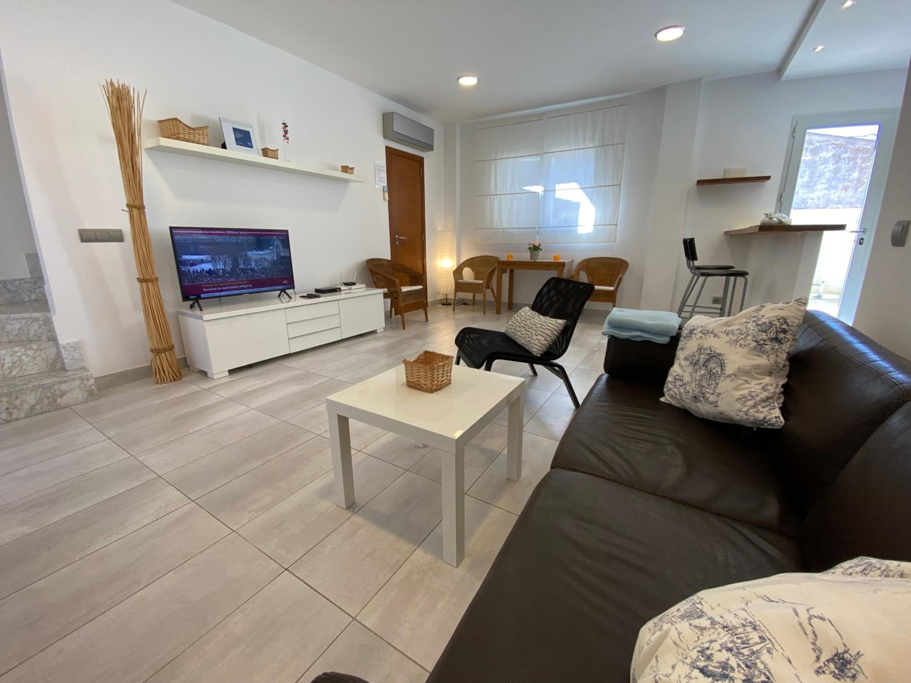 Apartamento de dos habitaciones con vista al mar