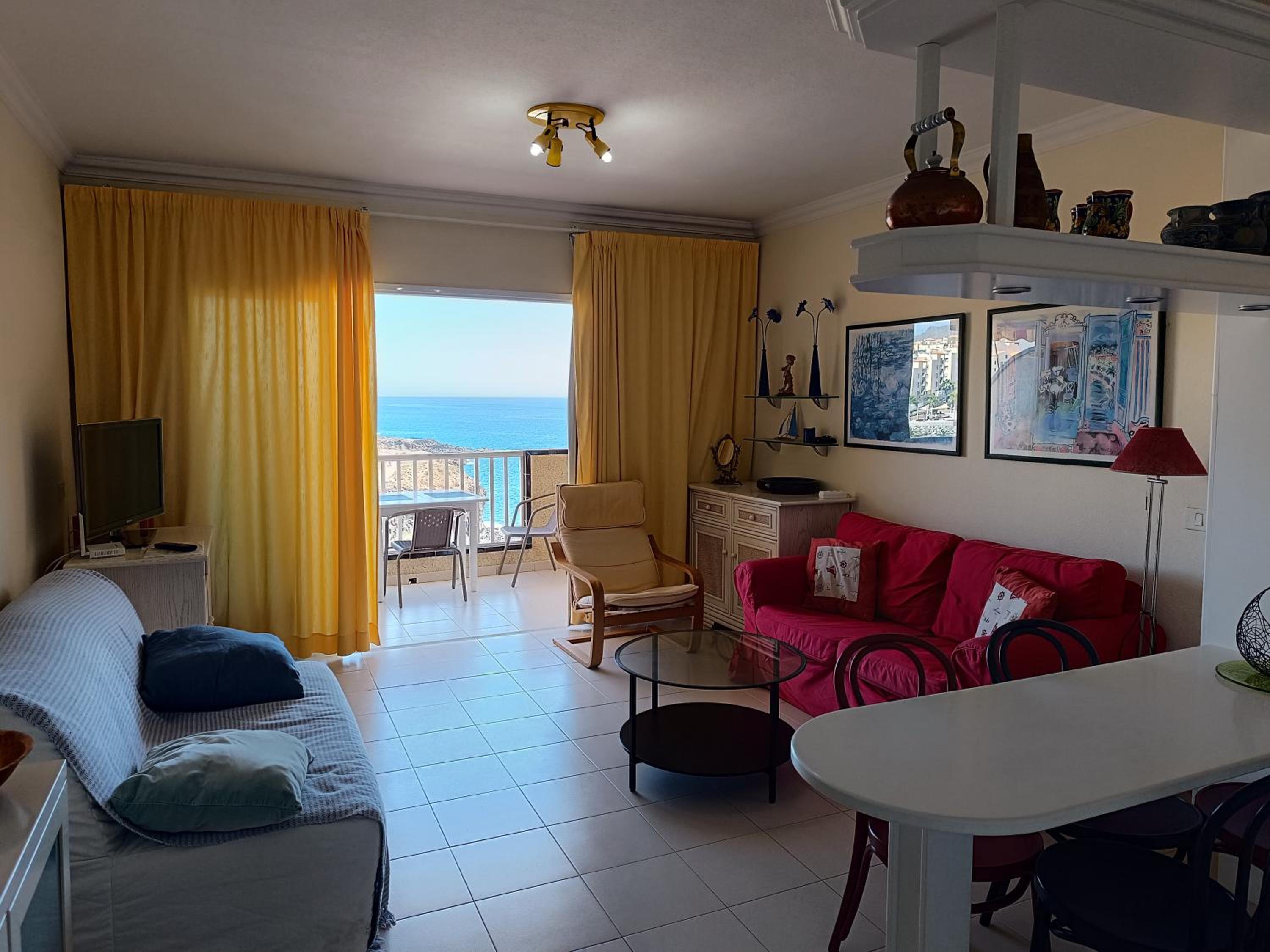 Apartamento de un dormitorio superior con balcón