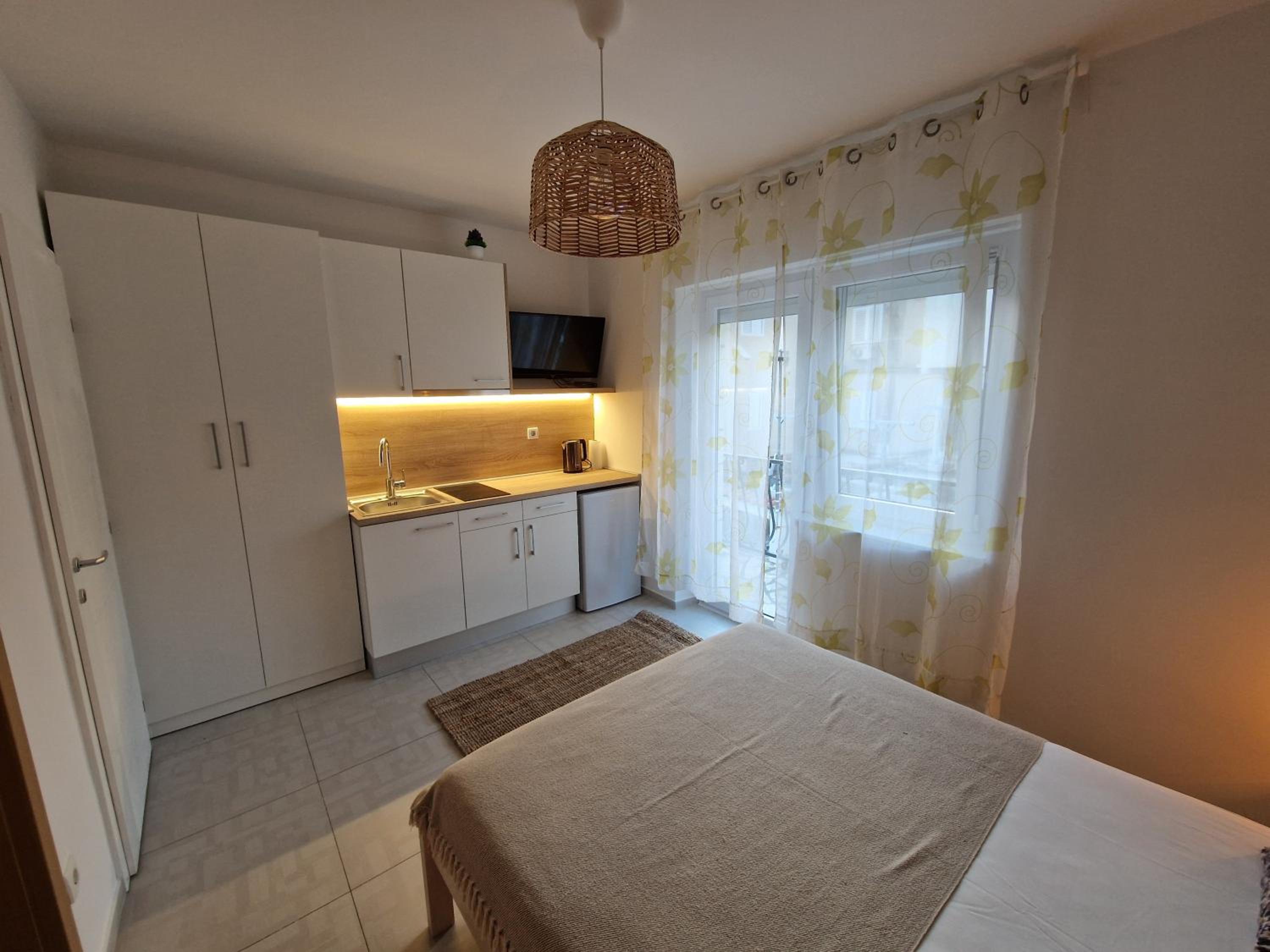 Studio with Balcony