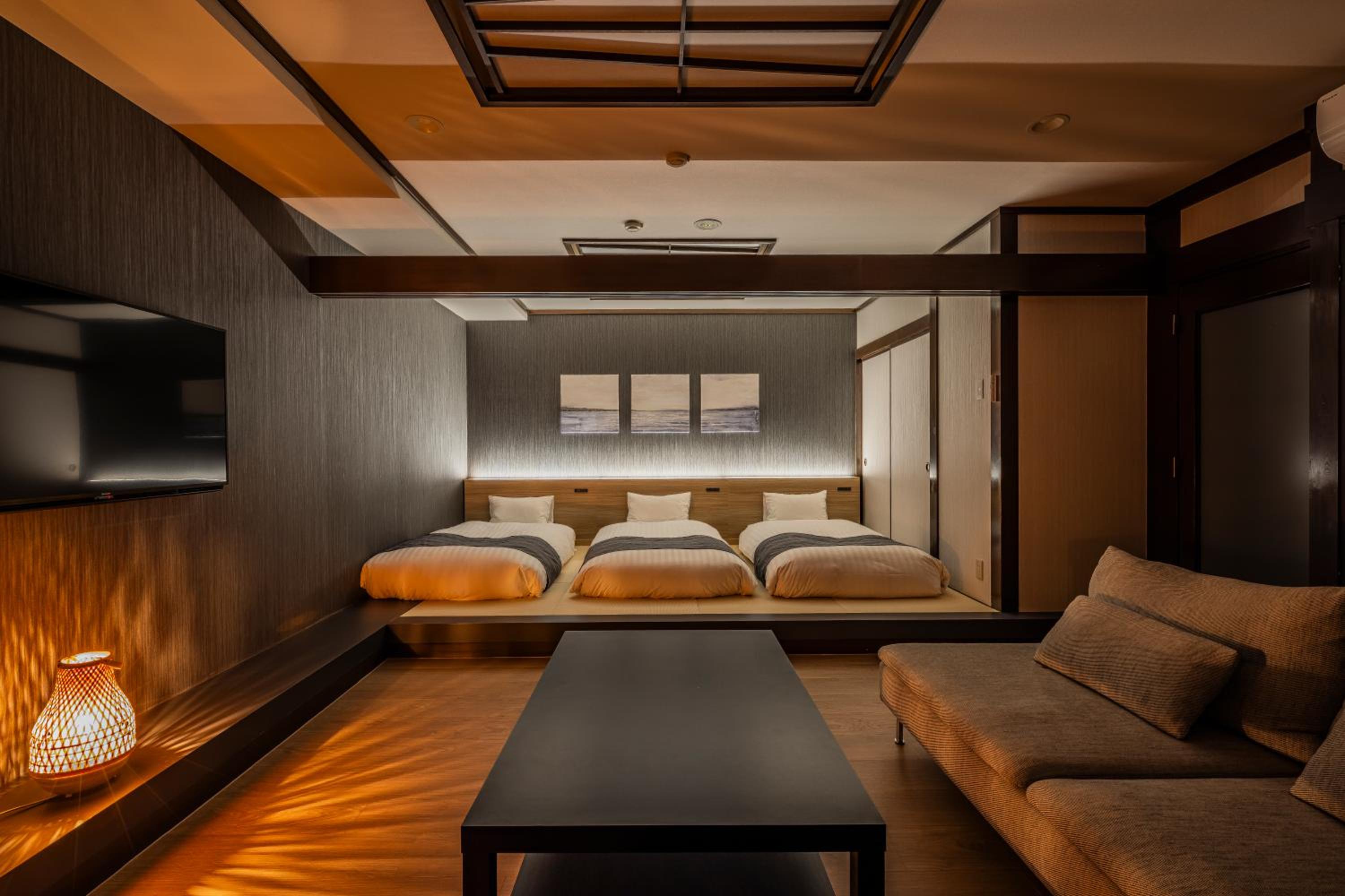 Deluxe Japanese-style Room with Tatami Area and Open-Air Bath - Non Smoking