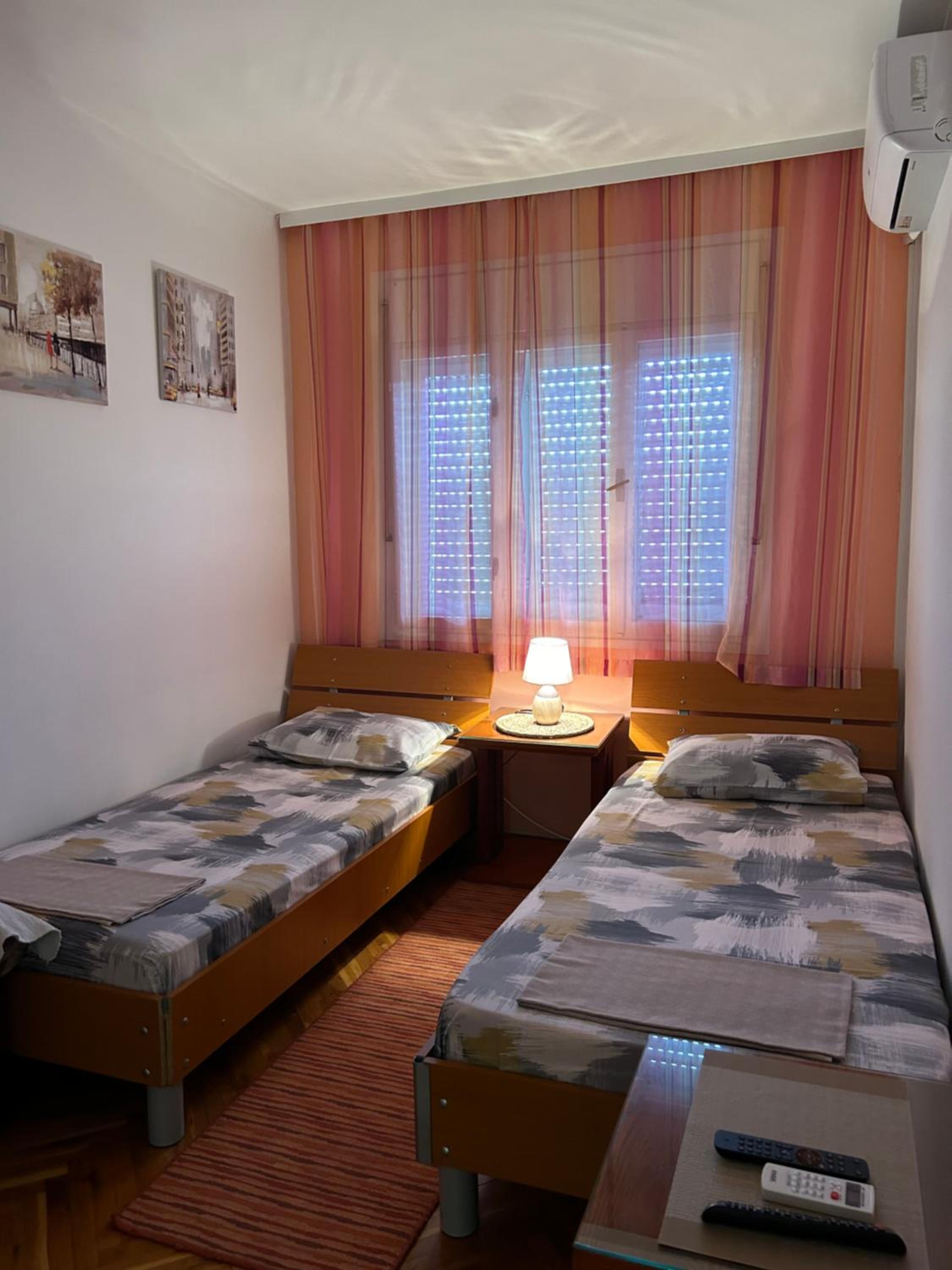 Twin Room With Shared Bathroom